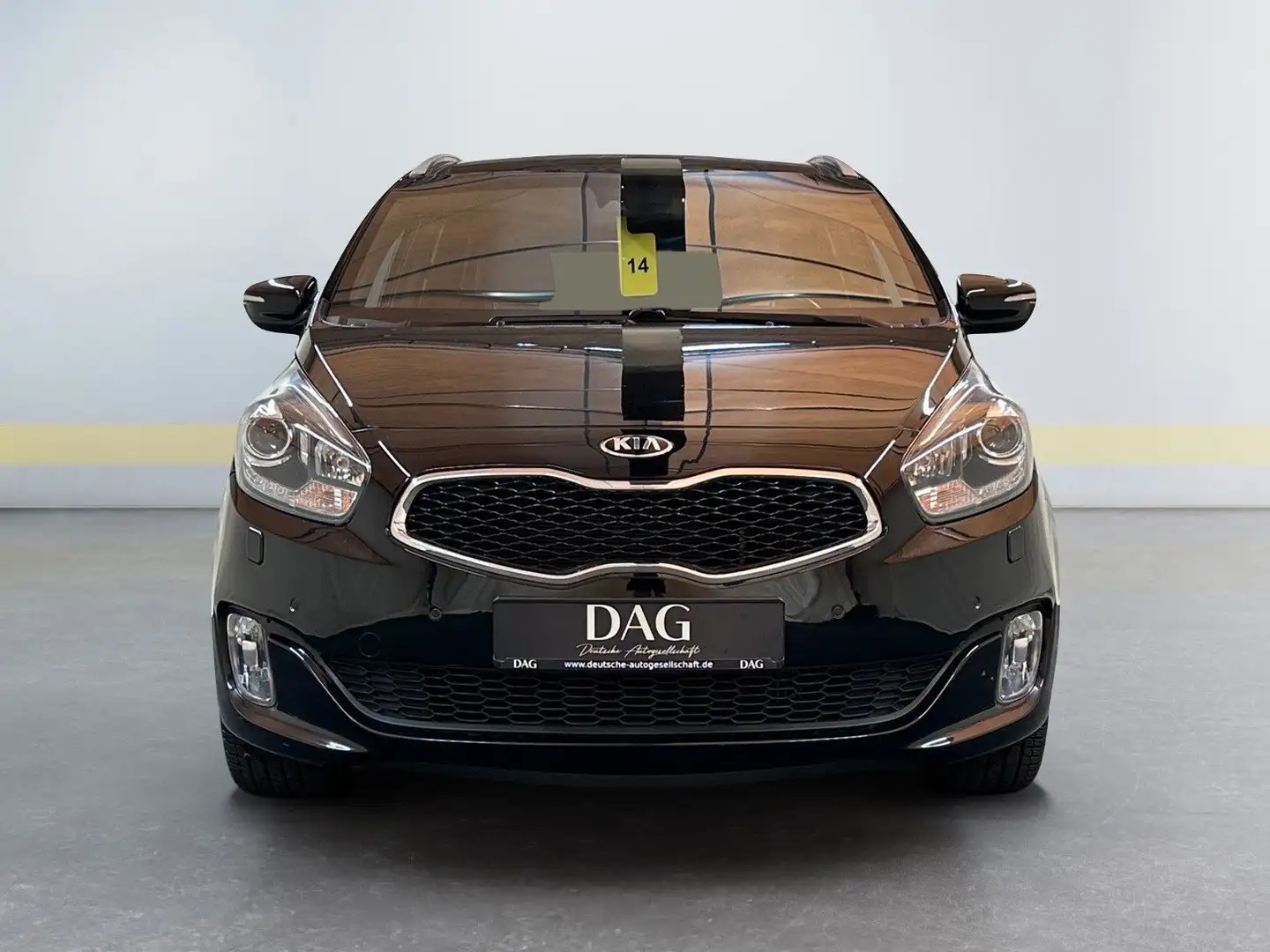 Kia Carens 1.7 CRDI +BI-XENON+PANO+LEDER+NAV+7-SITZE Чёрный - 2
