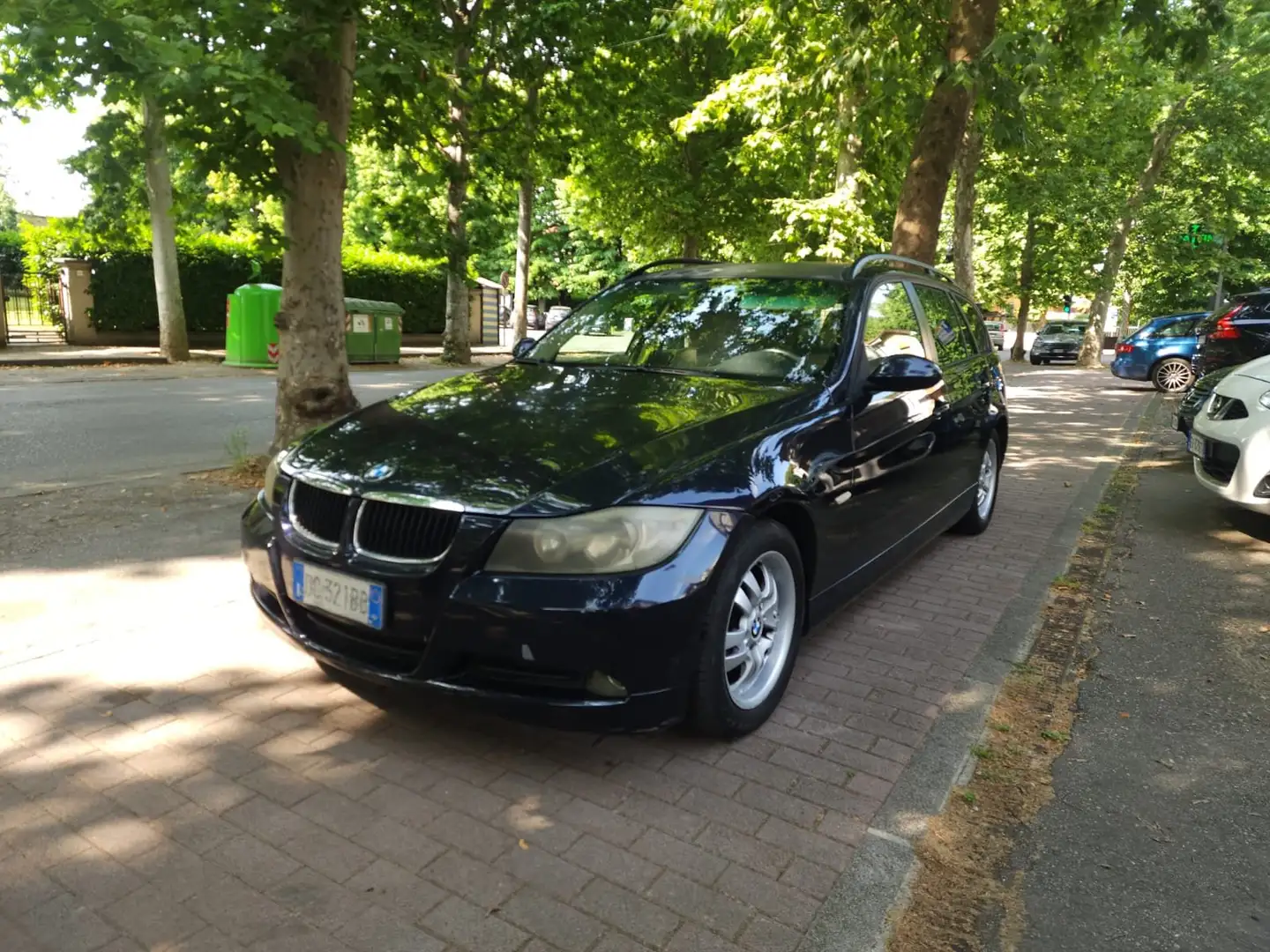 BMW 320 Serie 3 E91 Touring 320d Msport Blu/Azzurro - 1