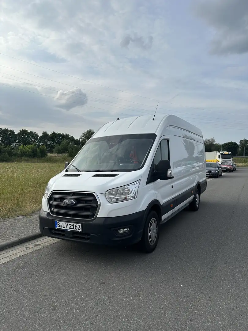 Ford Transit L4H3 *MwSt*R-Kamera*TW-Ass*Navi*Temp Weiß - 1