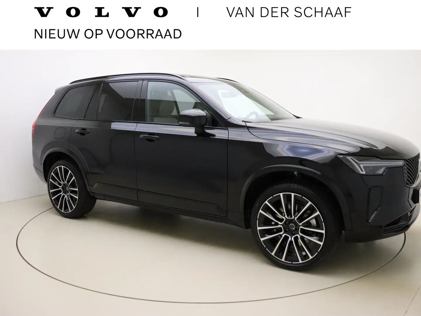 Volvo XC90 T8 455pk AWD Ultra Dark / Luchtvering / Bowers & W Zwart - 1