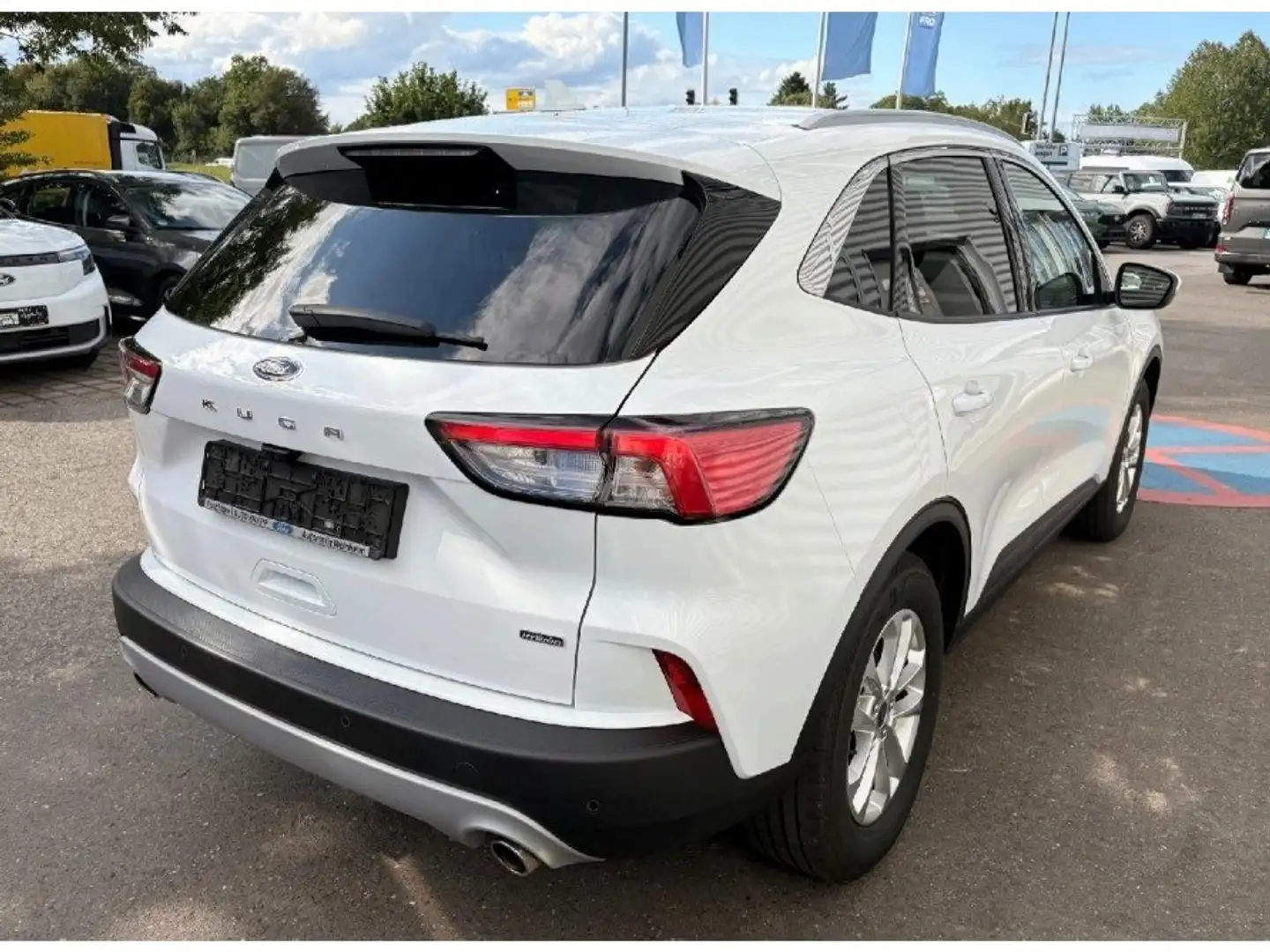 Ford Kuga 2.5 Titanium X Aut./LED/GRA/KAMERA/NAVI/SHZ Blanc - 2