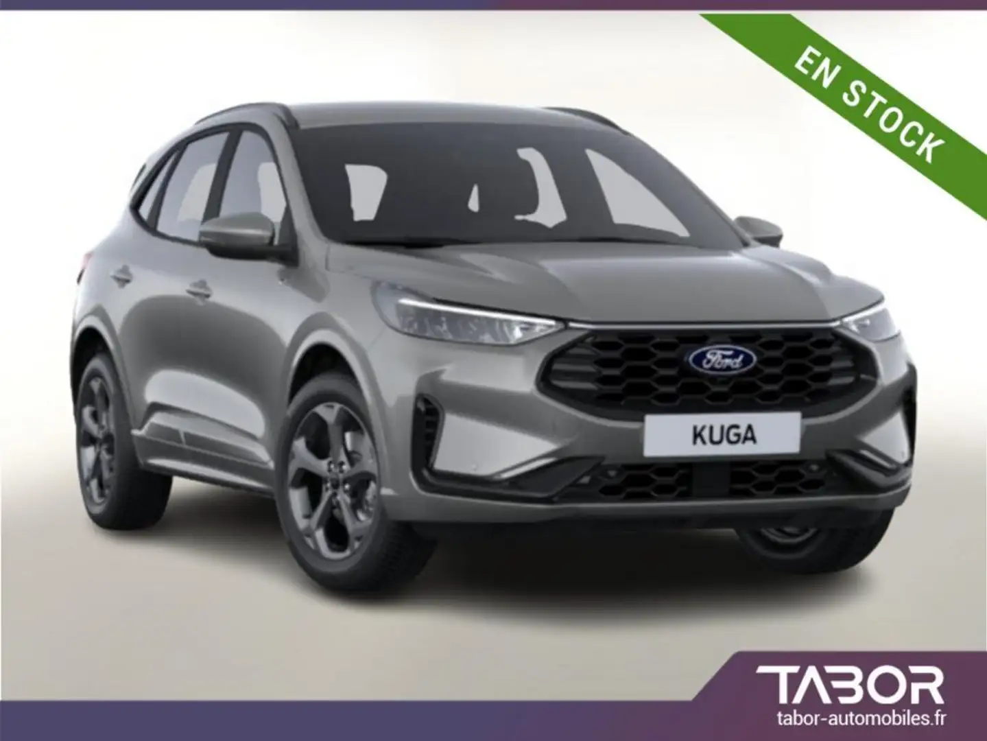 Ford Kuga 2.5 FHEV 180 CVT ST-Line GPS cam Argent - 1