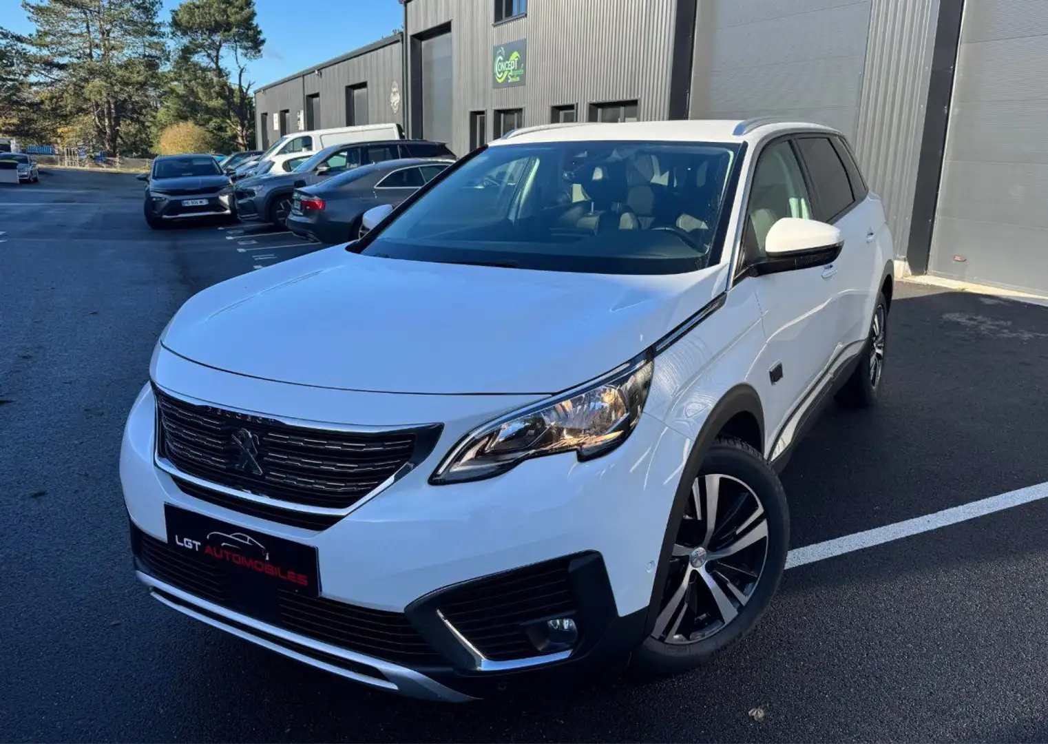 Peugeot 5008 1.5 BlueHDi 130ch E6.c Allure S&S 6cv Blanc - 2