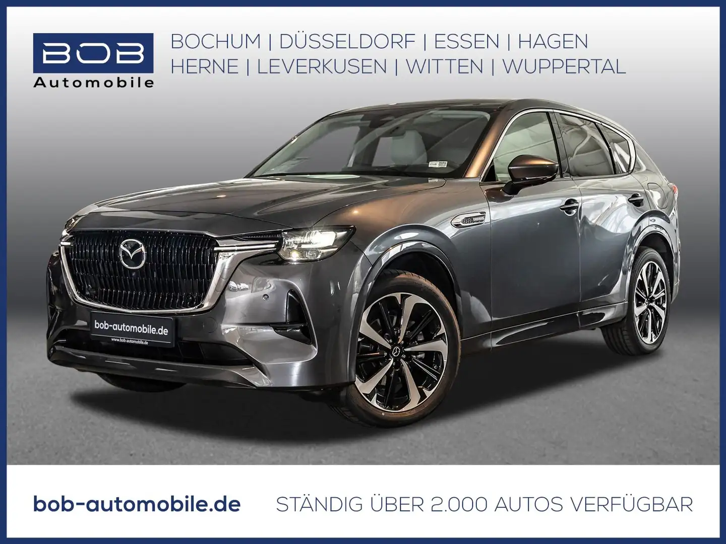 Mazda CX-60 3.3 D254 AWD Aut. Takumi 360° MATRIX PANO Grau - 1