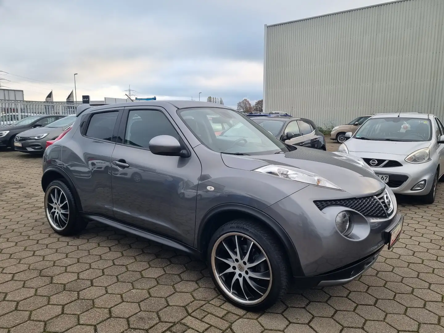 Nissan Juke 1.6 Tekna"Lückenlos S-Heft"Navi"Allwetter... Gris - 2