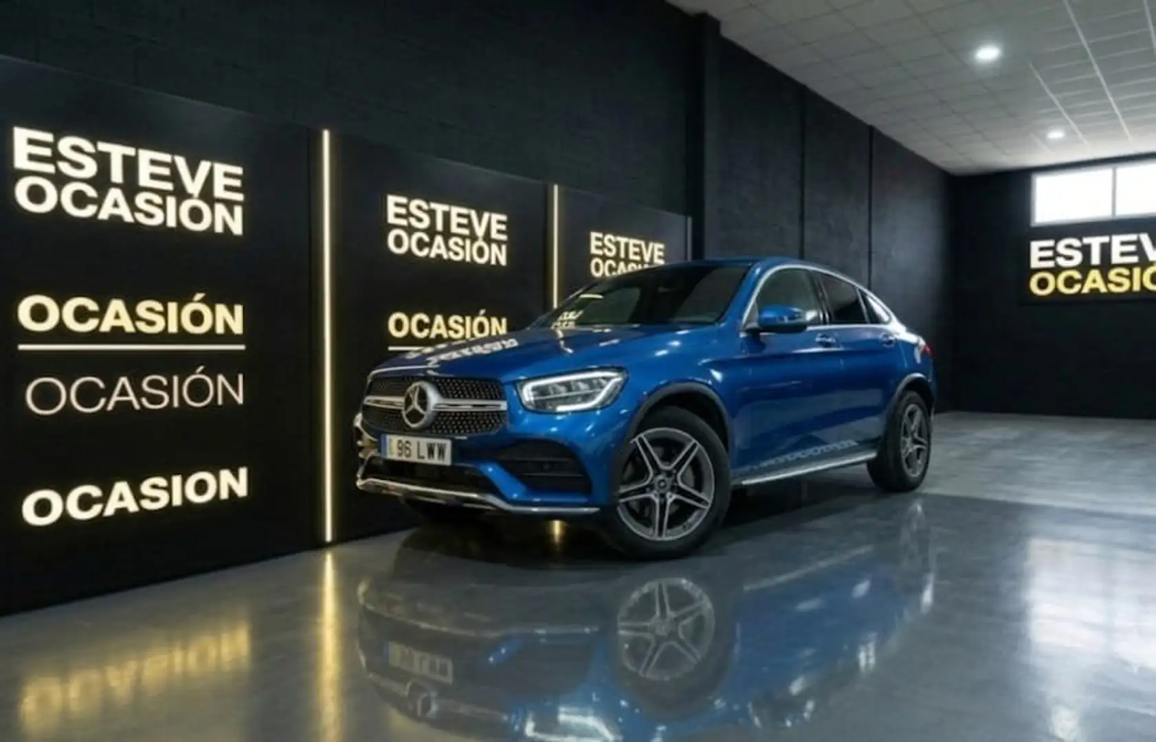 Mercedes-Benz GLC 300 COUPE e 4MATIC Azul - 1