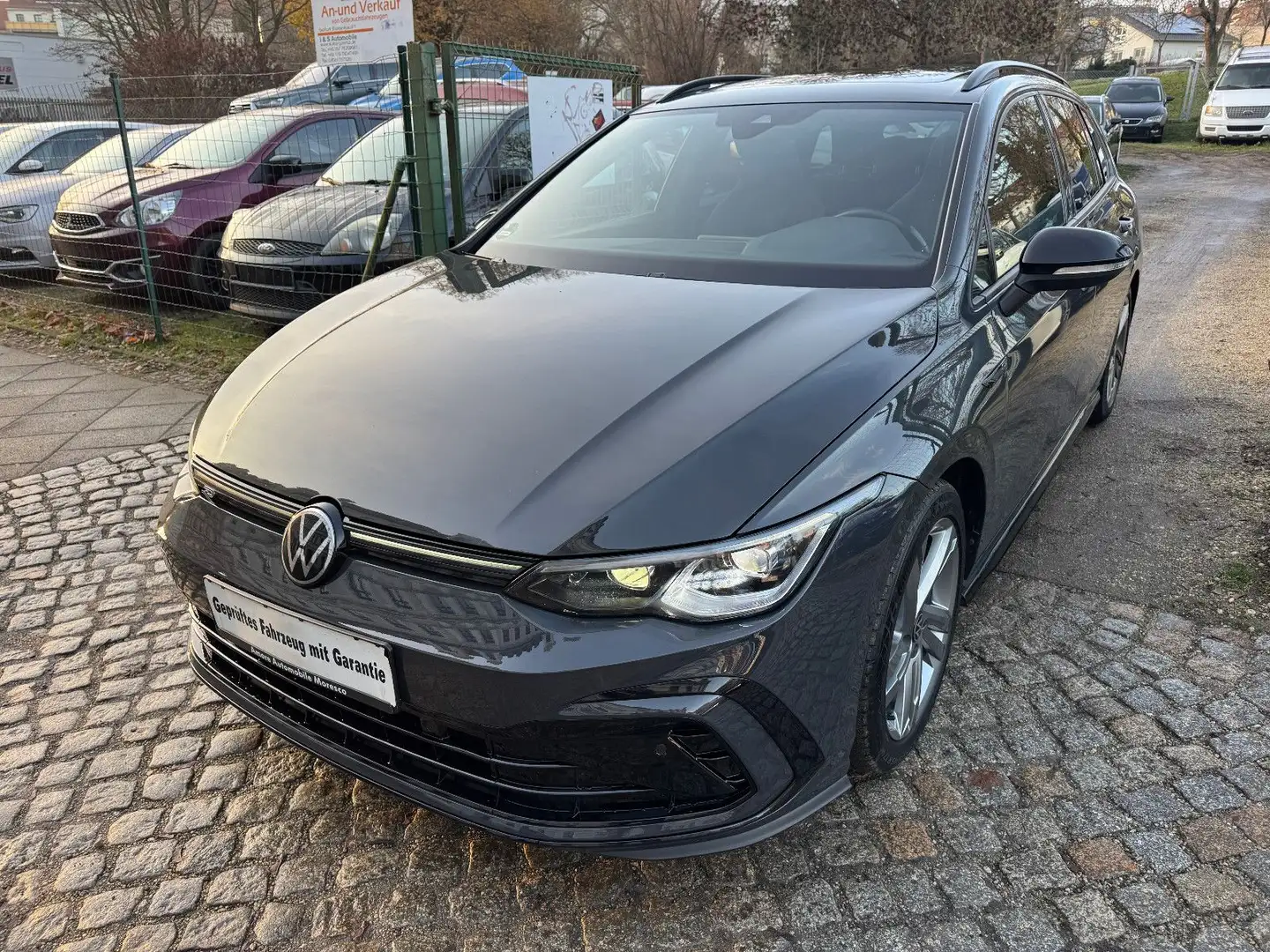 Volkswagen Golf VIII Variant R-Line 1-Hand Scheckheft Pano Gris - 1