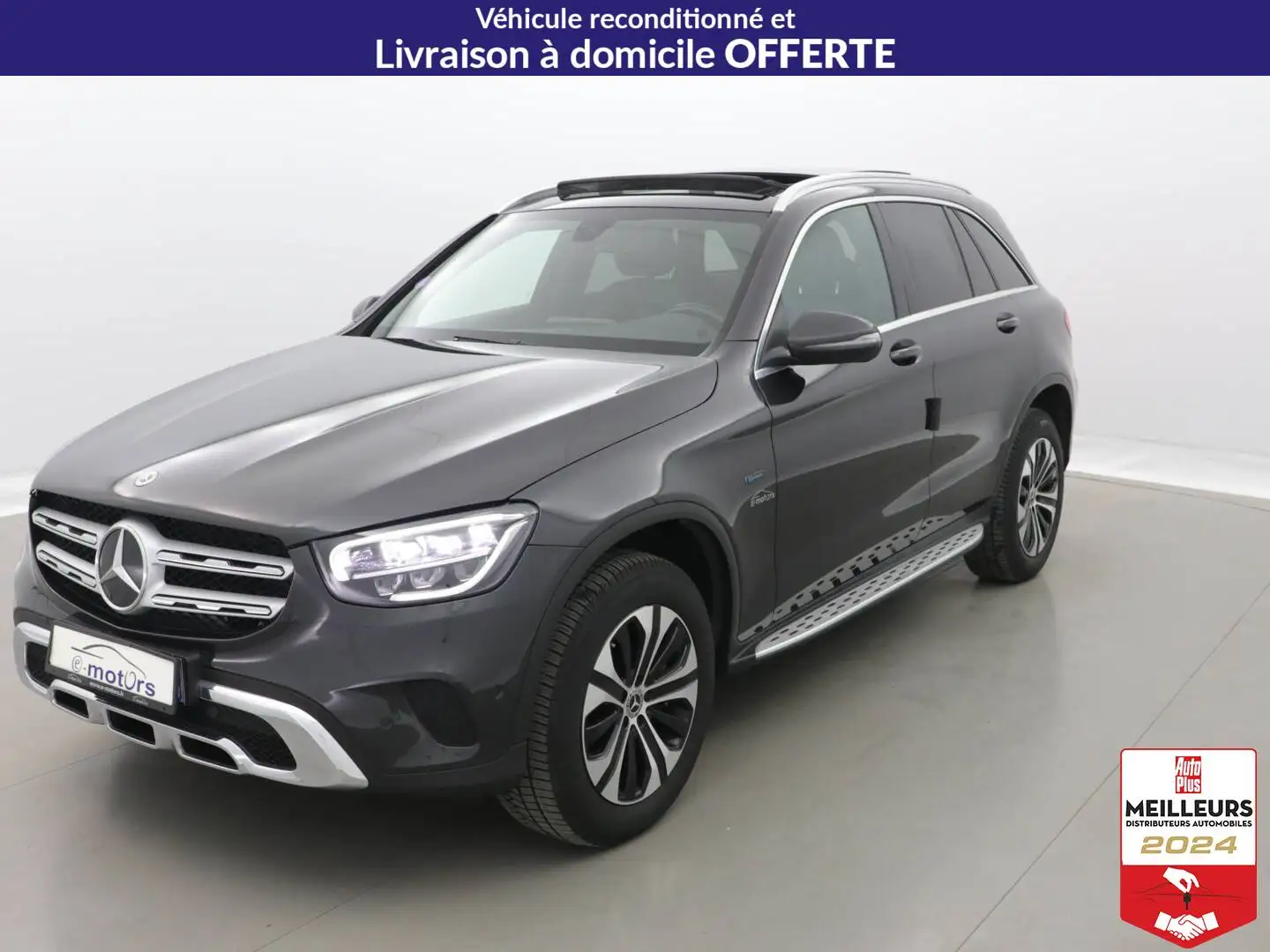Mercedes-Benz G GLC 300de 9G-Tronic 4Matic +Toit +Attelage Gris - 1