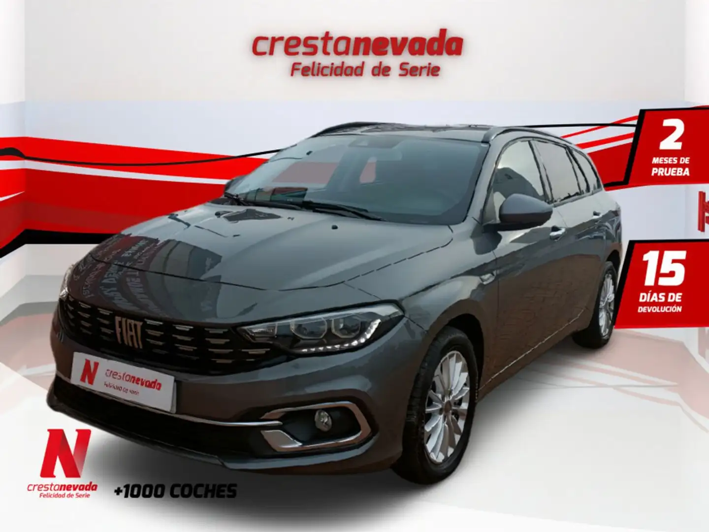 Fiat Tipo SW 1.6 Multijet Life 95KW Gris - 1