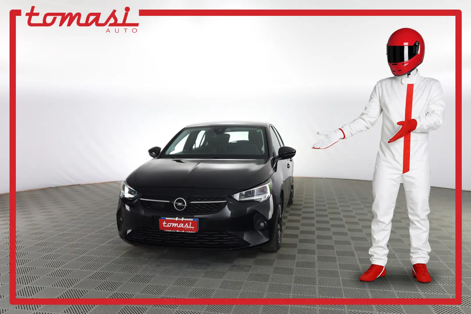 Opel Corsa Corsa 1.5 D 100 CV Schwarz - 1