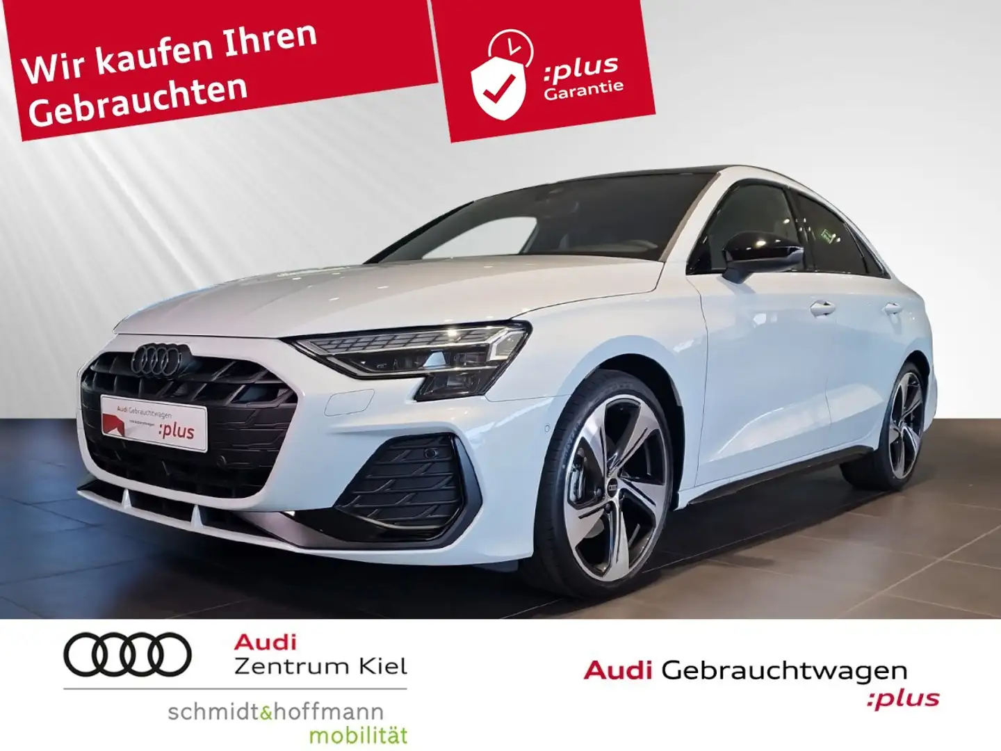 Audi A3 Limousine 35 TFSI S-line S-tronic Navi+ LED Klima Weiß - 1