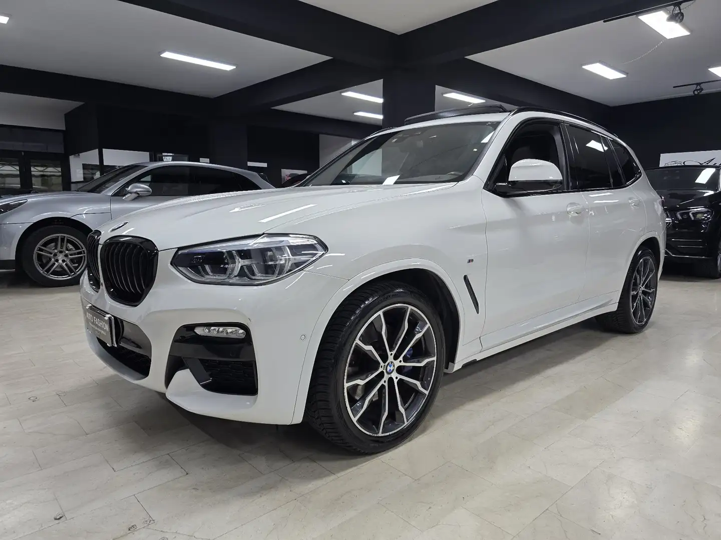 BMW X3 X3 xdrive20d Msport 190cv auto (Tetto-360) Blanc - 1