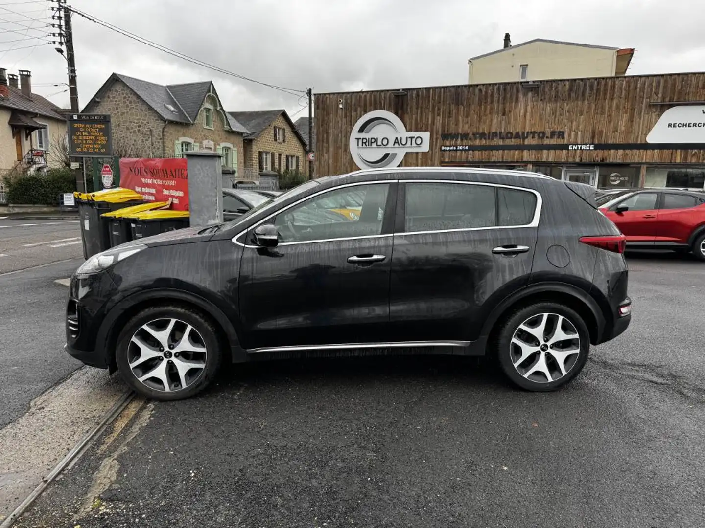 Kia Sportage 1.7 CRDI - 115 S\u0026S GT Line gps + clim + radar AR Schwarz - 2