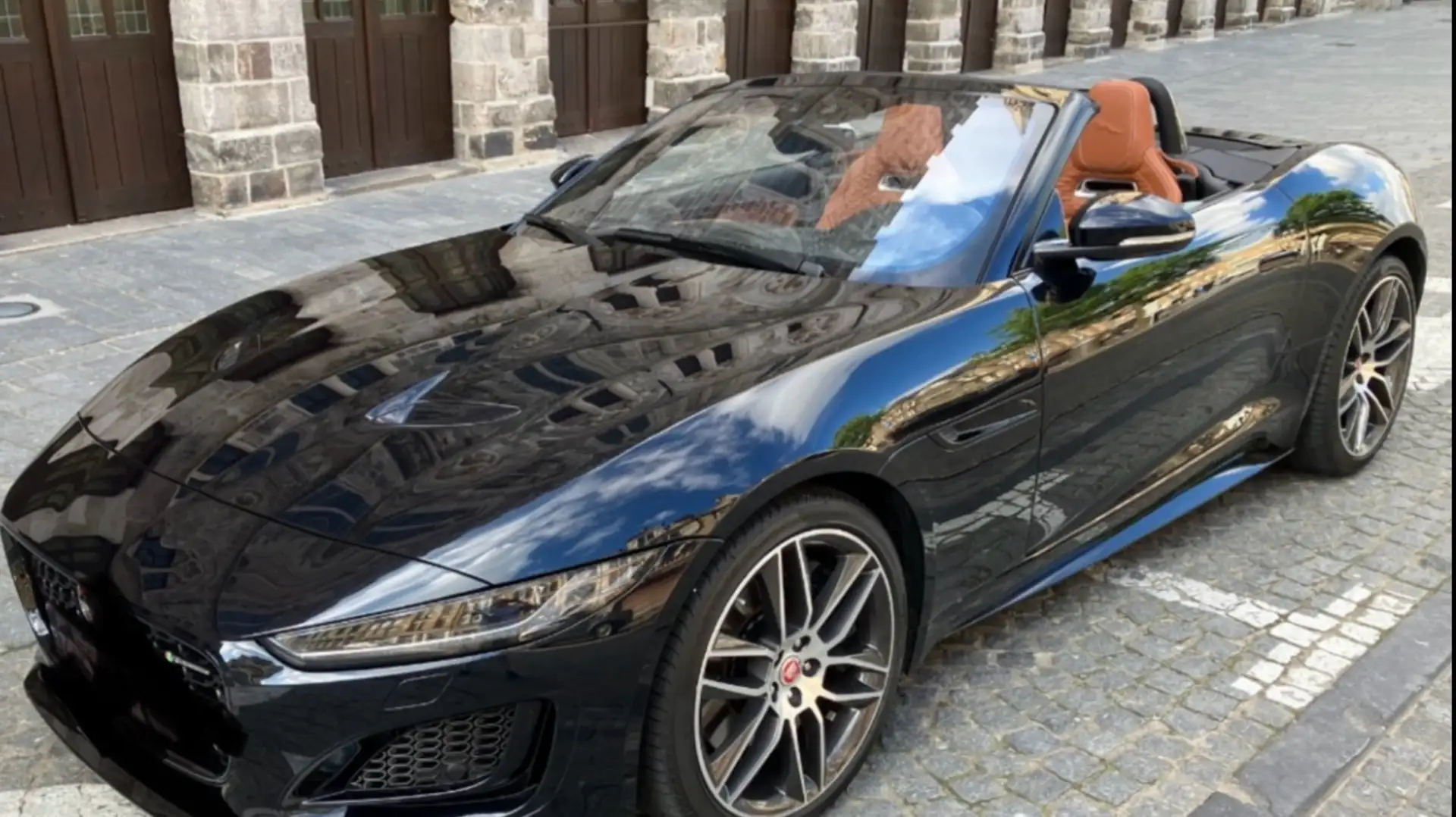 Jaguar F-Type F-Type Cabrio RWD P450 Aut. R-Dynamic Black Pack Azul - 1