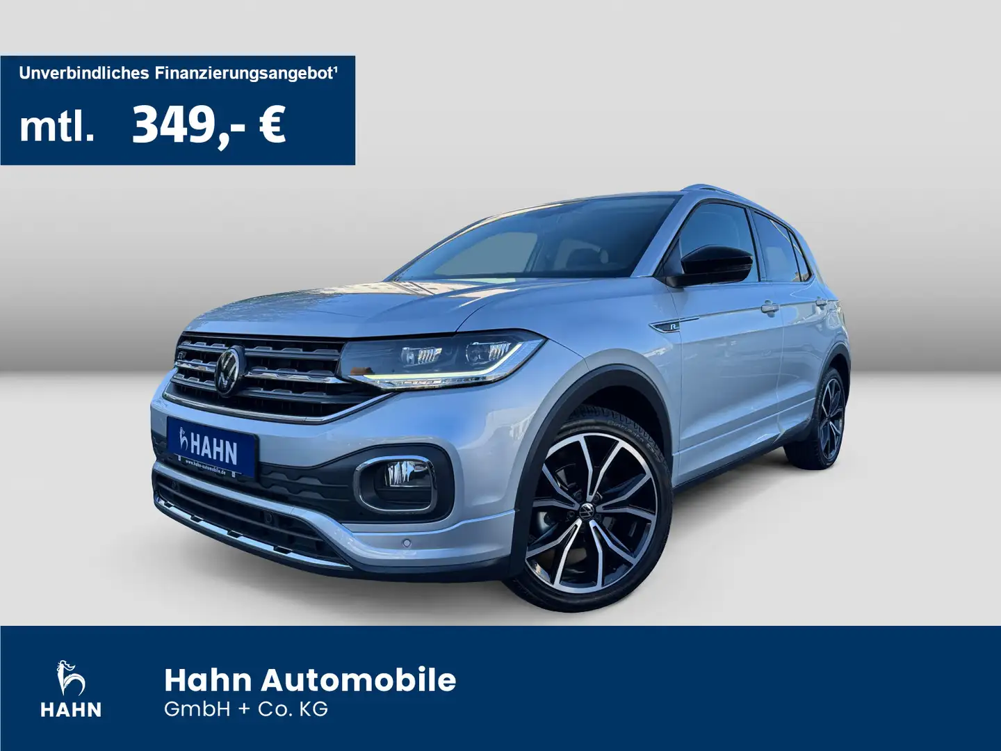 Volkswagen T-Cross Style 1,5TSI DSG R-Line NAV KAM ACC LED Silber - 1
