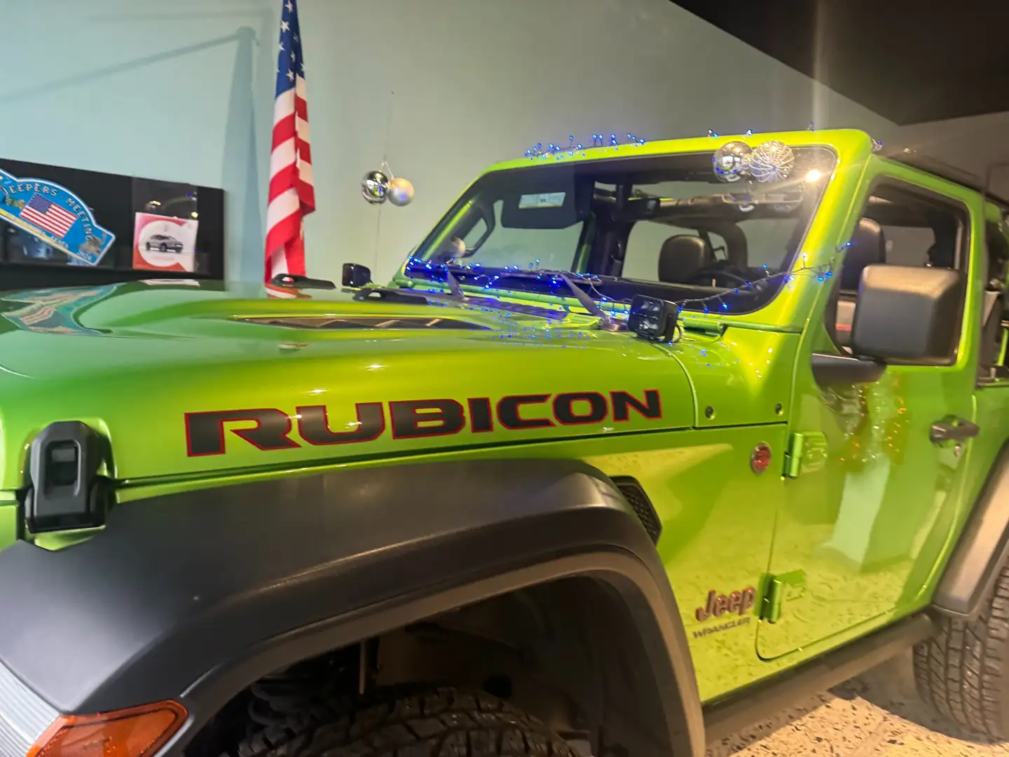 Jeep Wrangler rubicon 3.6 Verde - 2