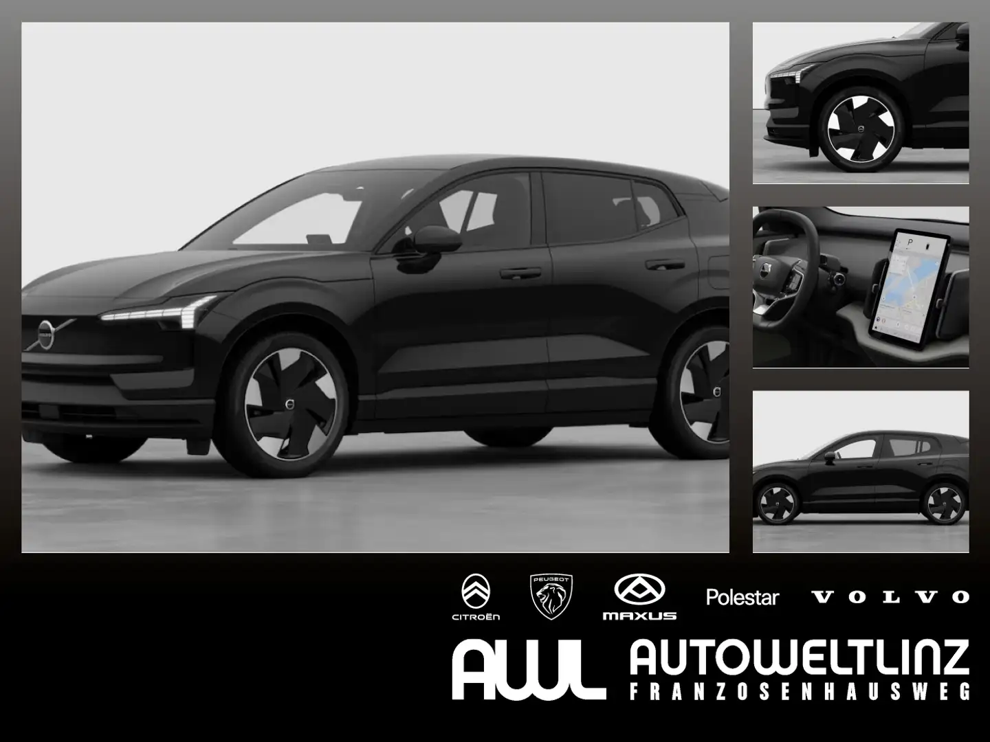 Volvo EX30 Singel Mot. Ext.R. Plus Schwarz - 1