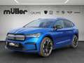 Skoda Enyaq iV 80x Sportline Blauw - thumbnail 1
