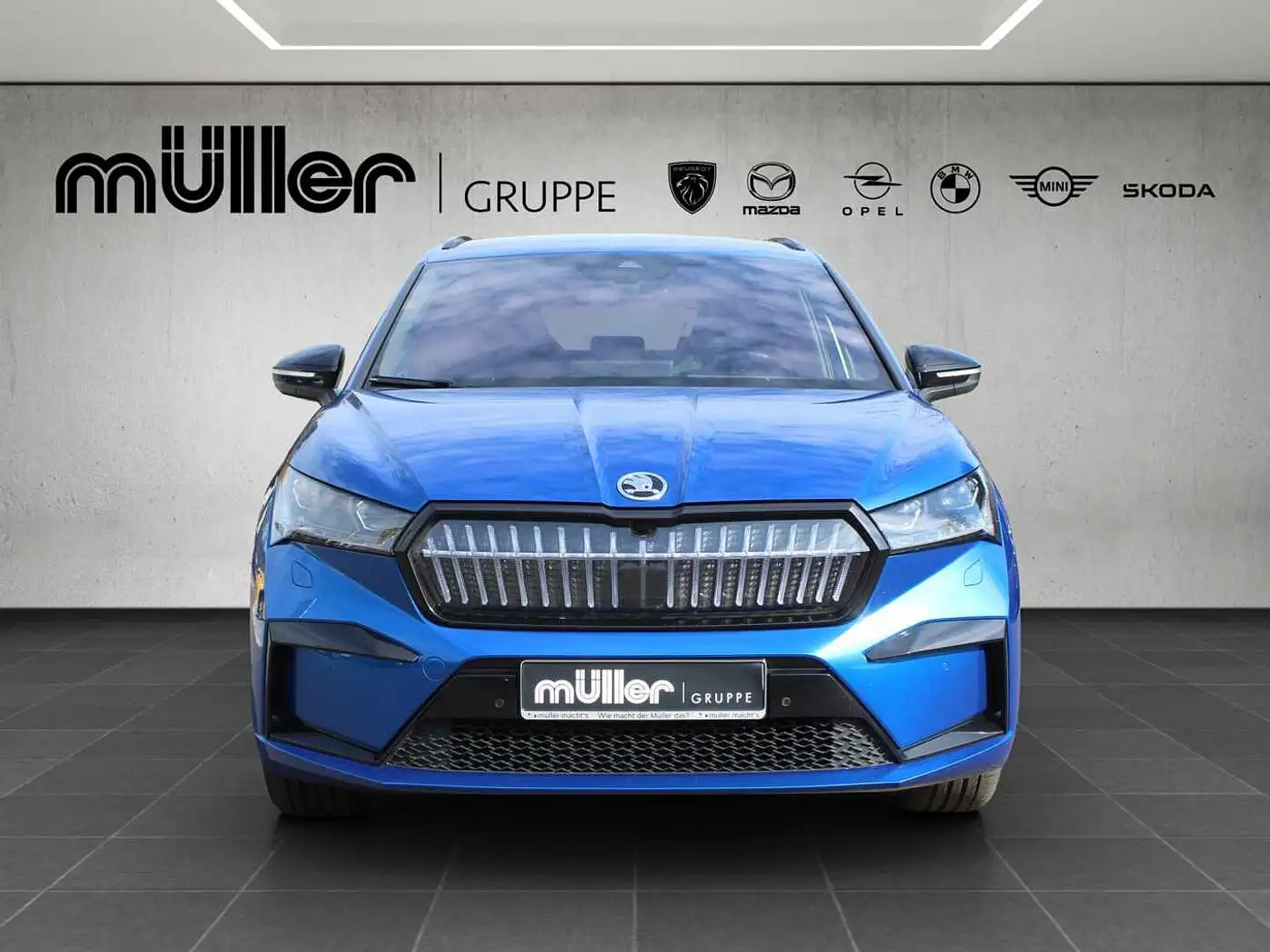 Skoda Enyaq iV 80x Sportline Blauw - 2