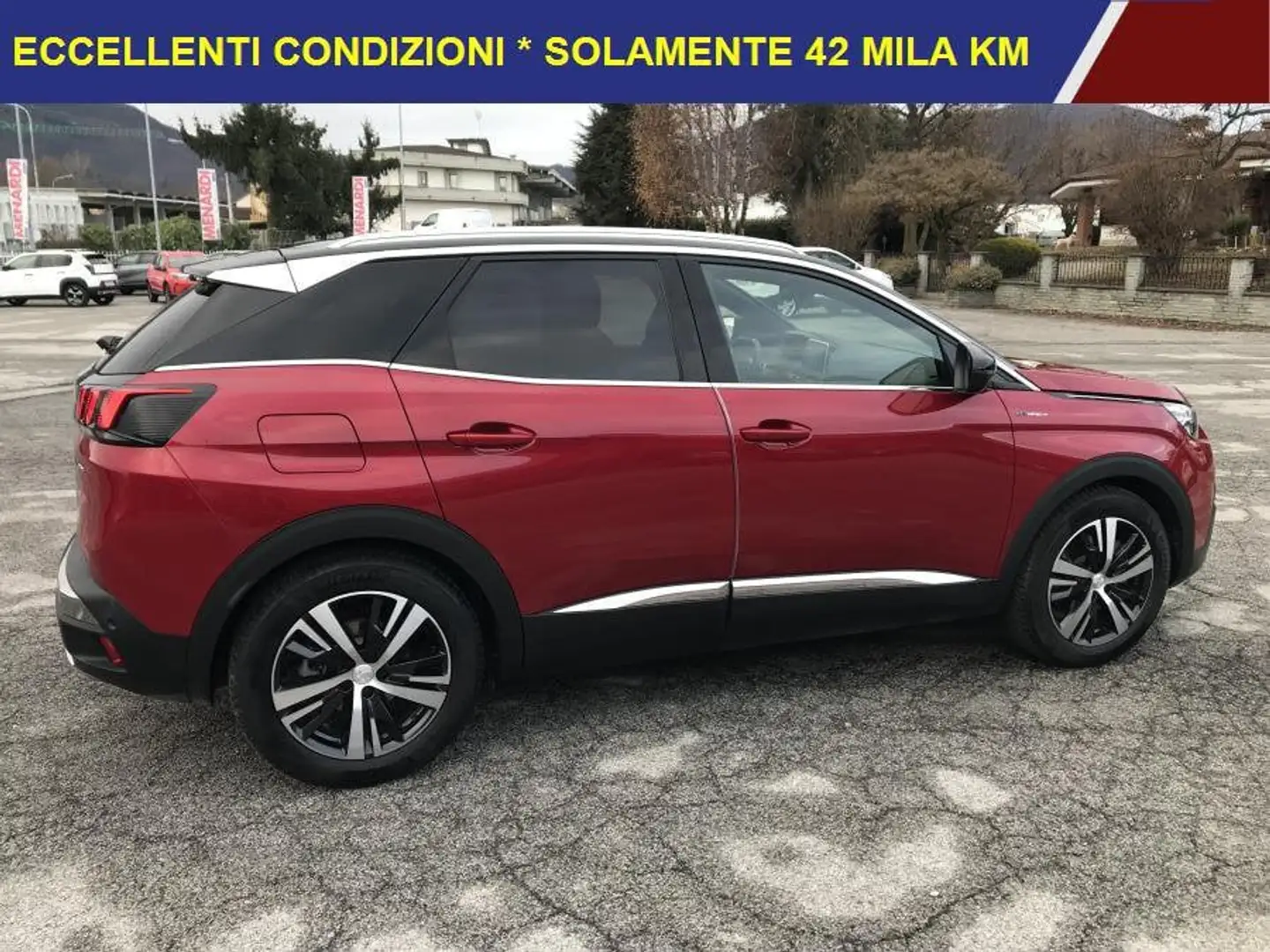 Peugeot 3008 Hybrid4 300 e-EAT8 GT Line 4X4 PLUG-IN HYBRID Rot - 2