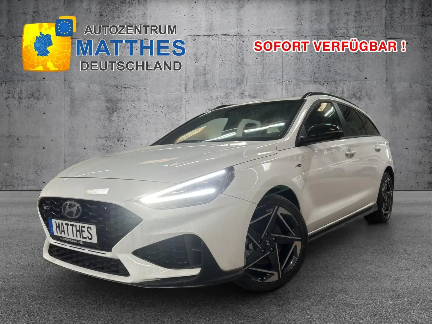 Hyundai i30 Kombi N-Line 1.0 T-GDI DCT SOFORT! NAVI Voll-LE... Fehér - 1