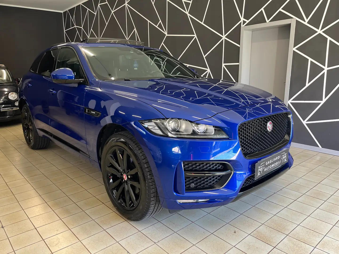 Jaguar F-Pace F-Pace 2.0d i4 R-Sport awd 180cv auto my19 Bleu - 1