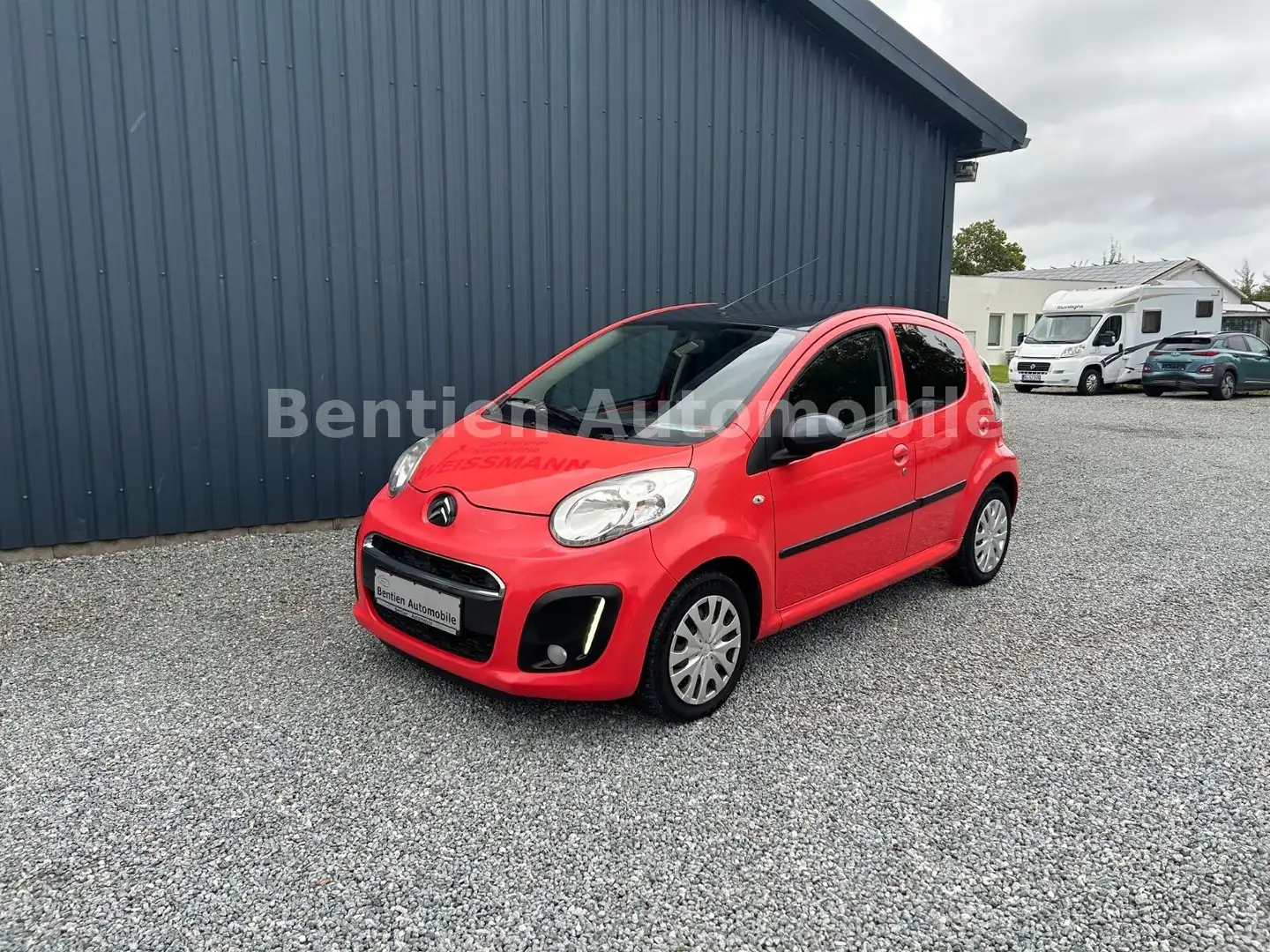 Citroen C1 Selection, Klima,Ganzjahresreifen,ABS Rot - 2