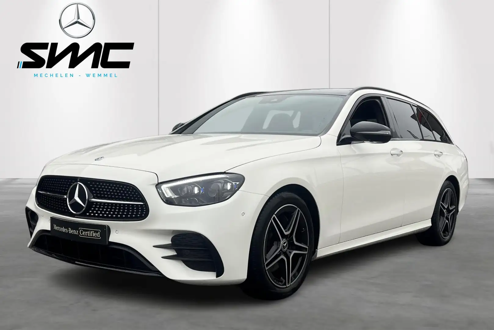 Mercedes-Benz E 200 Estate E d AMG Line Blanc - 1