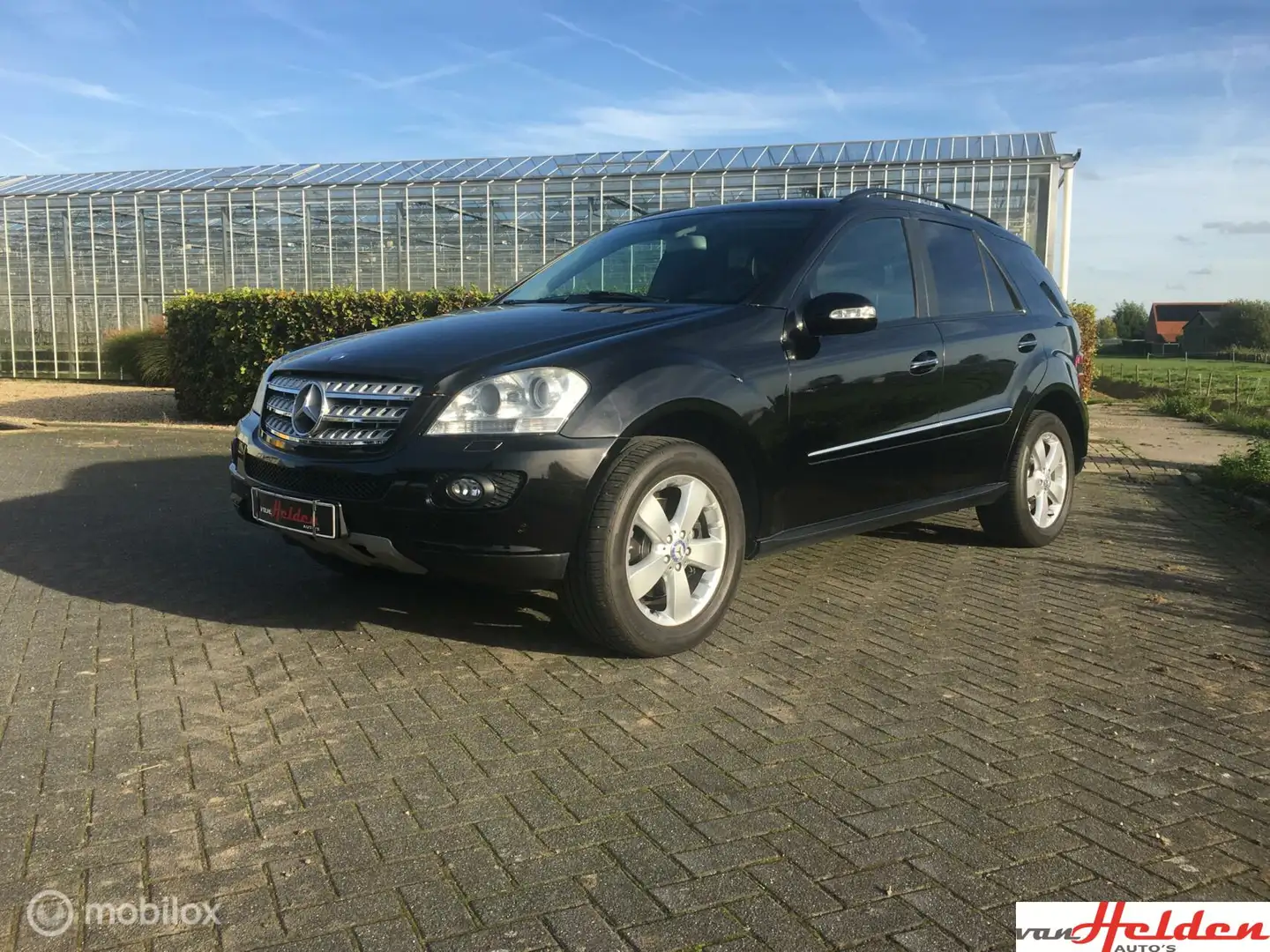 Mercedes-Benz ML 320 320CDI Grijs kenteken Youngtimer Bijtellings Vrien Black - 2