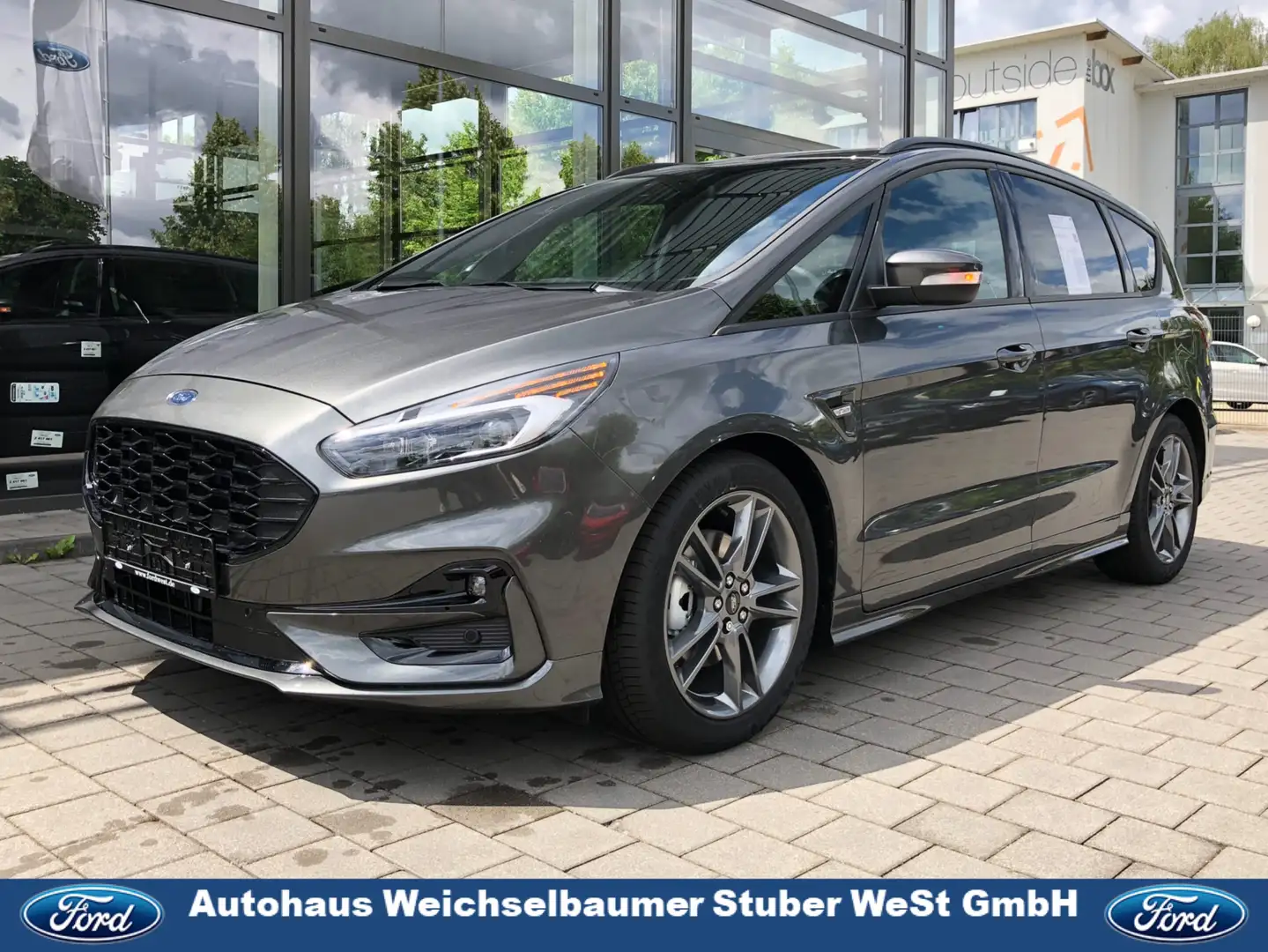 Ford S-Max 50509 S-Max 2.5 Duratec FHEV Hybrid ST-Line Gris - 1