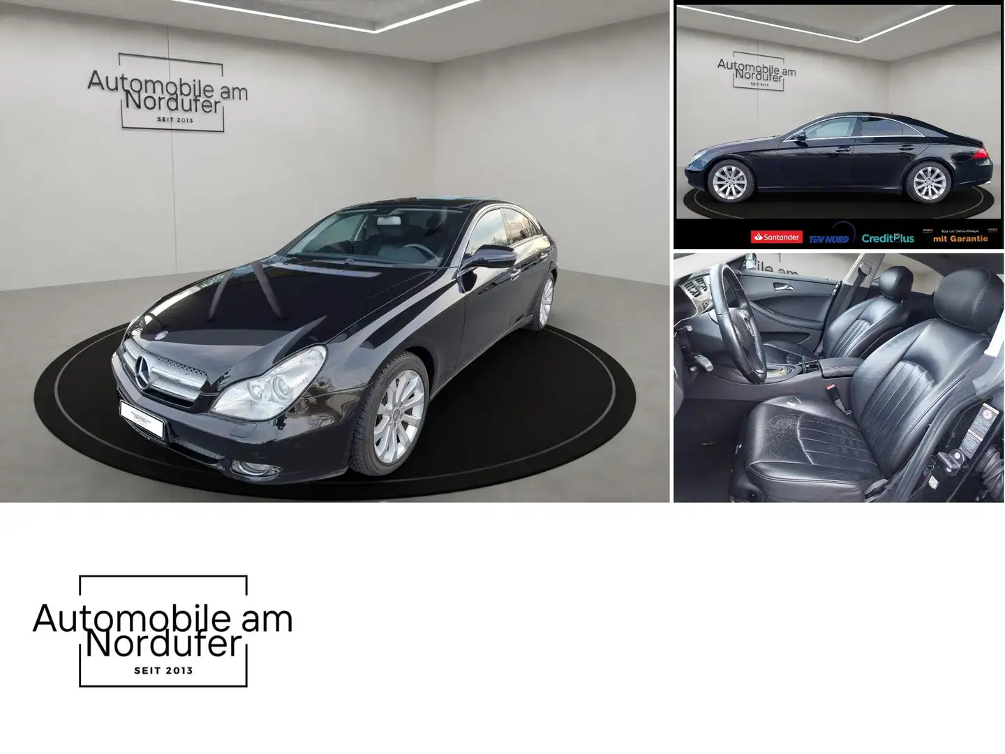 Mercedes-Benz CLS 350 CGI 7G-Tronic-Scheckheft-2Hand-Leder-Navi-BiXenon Noir - 2