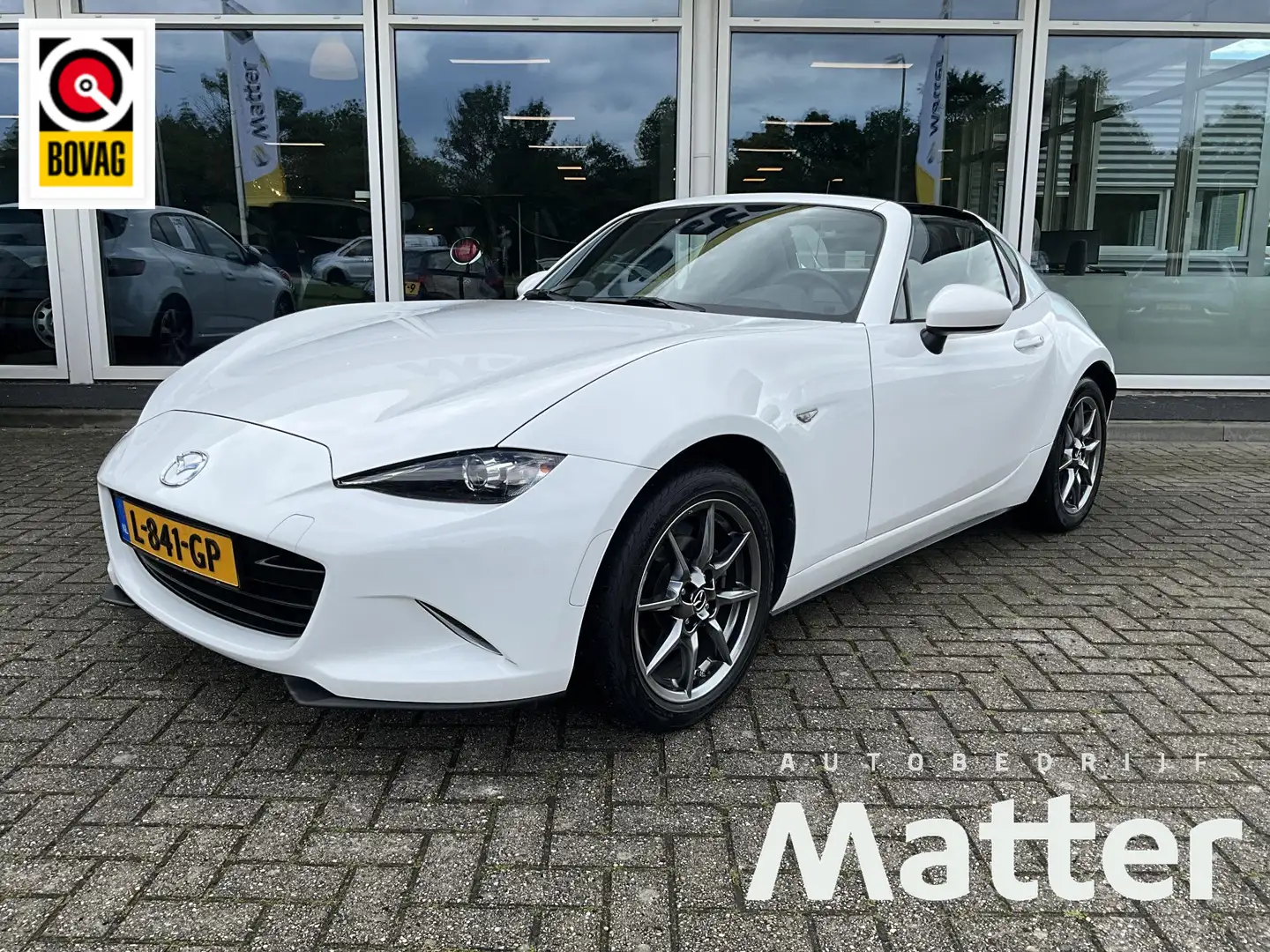 Mazda MX-5 RF 1.5 SkyActiv-G 132 Luxury Dealer Onderhouden Ca Wit - 1