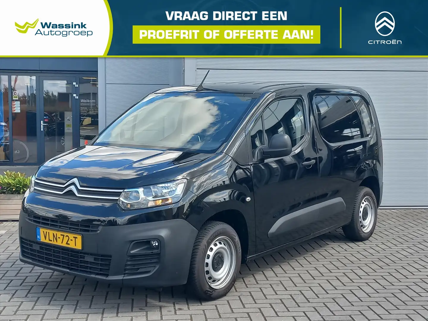 Citroen Berlingo Van 1.5 HDi 75pk | Airconditioning | Navigatie by Zwart - 1