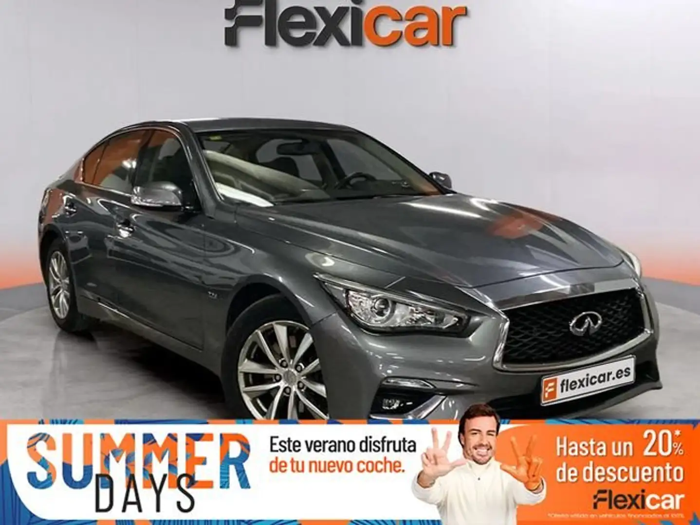 Infiniti Q50 2.2d Premium Aut. Grijs - 1