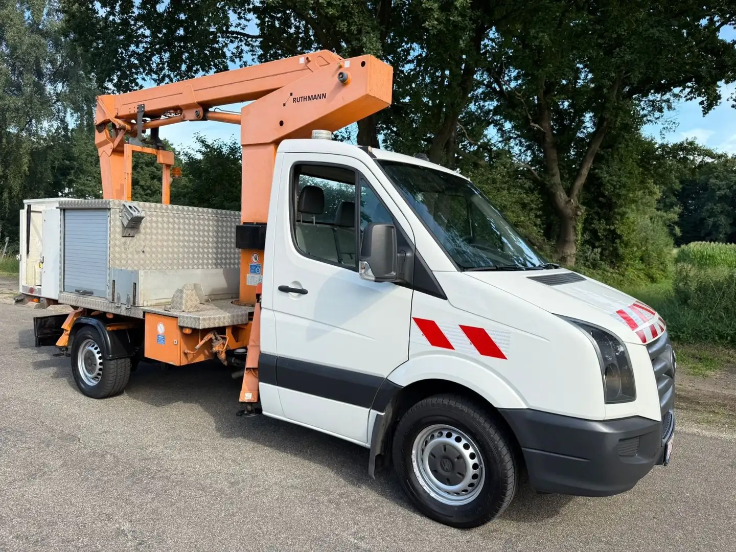 Volkswagen Crafter*2.5TDI*Ruthmann-Steiger*Guten-Zustand* Blanc - 2