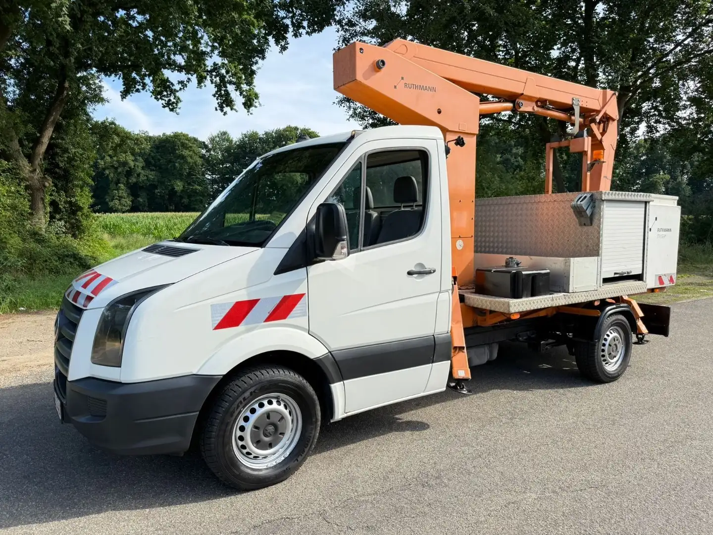 Volkswagen Crafter*2.5TDI*Ruthmann-Steiger*Guten-Zustand* Blanc - 1