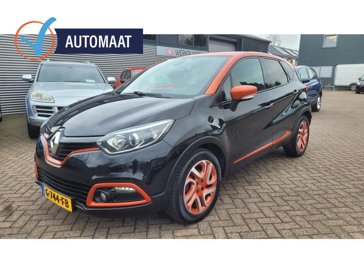 Renault Captur 1.2 TCe Dynamique, leder interieur, navigatie Zwart - 1