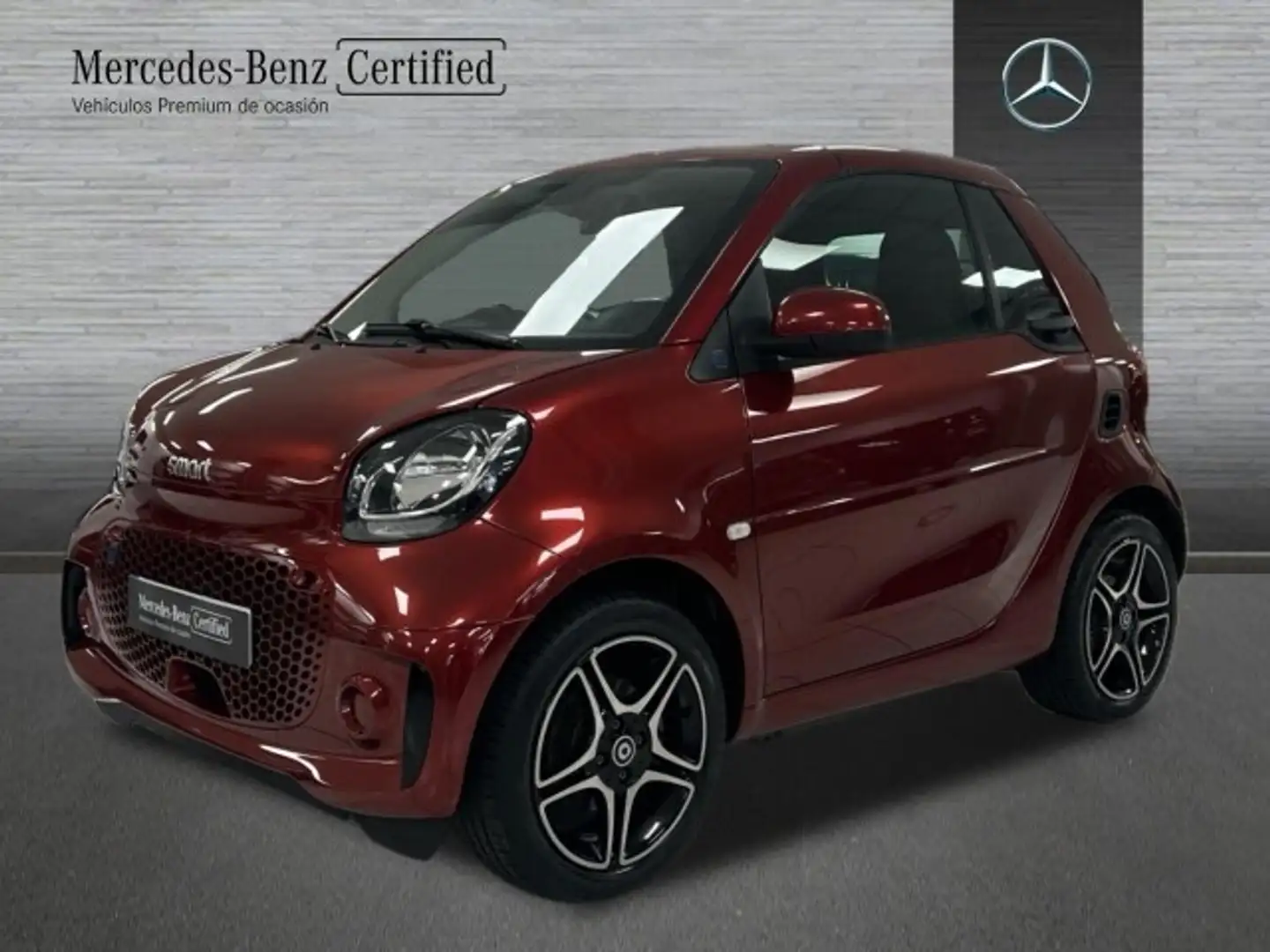 smart forTwo Cabrio EQ Burdeos - 1