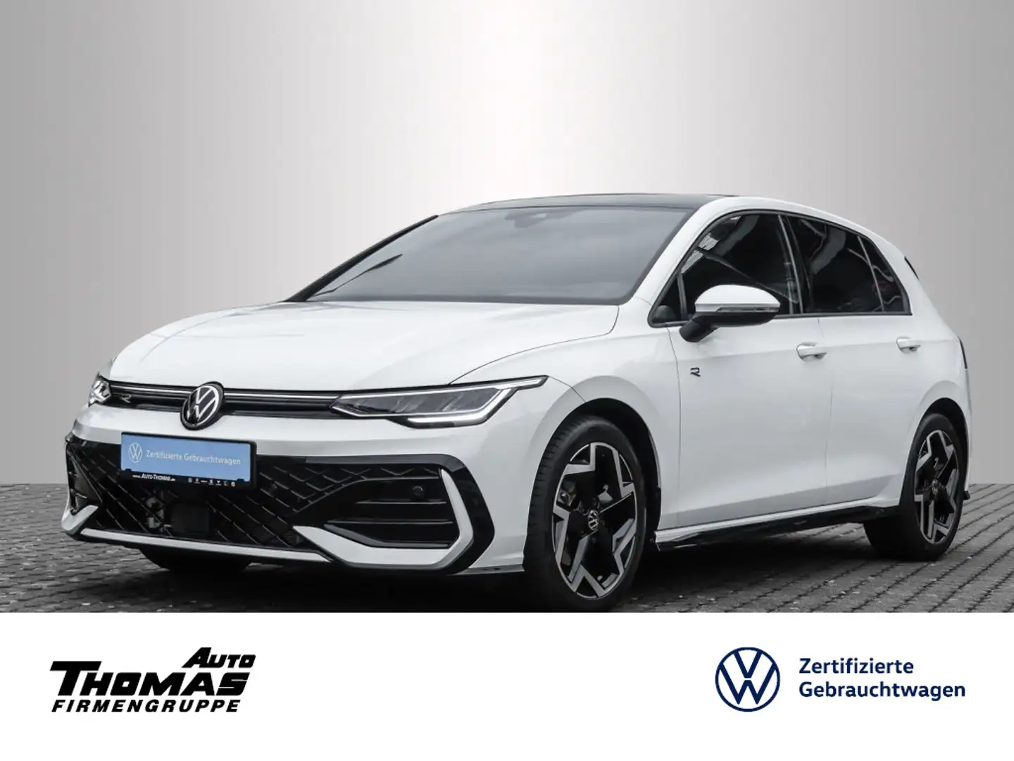 Volkswagen Golf VIII R-Line 1.5 TSI DSG LED+HEADUP+ACC Weiß - 1