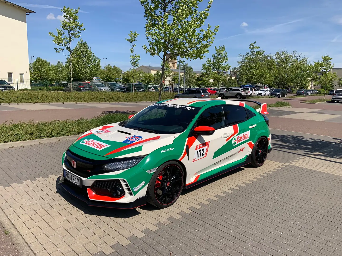 Honda Civic Civic 2.0 VTEC Turbo Type R 24h Nürburgring E. Weiß - 1