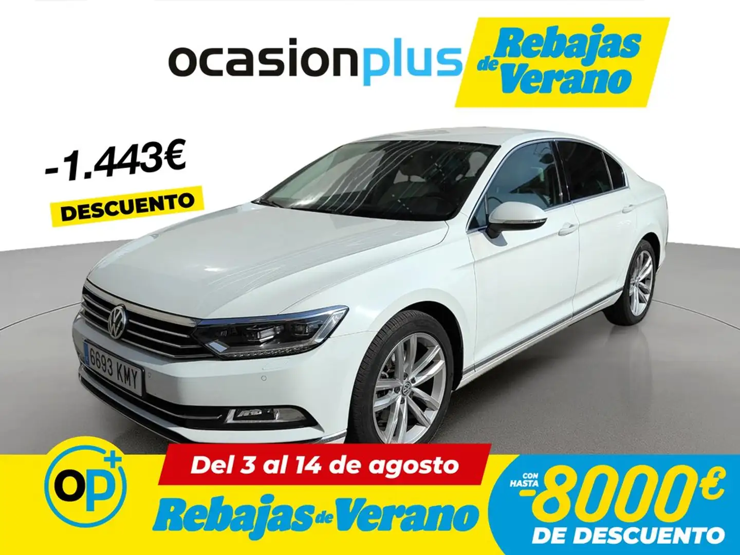 Volkswagen Passat 1.4 TSI ACT Sport 110kW Blanco - 1