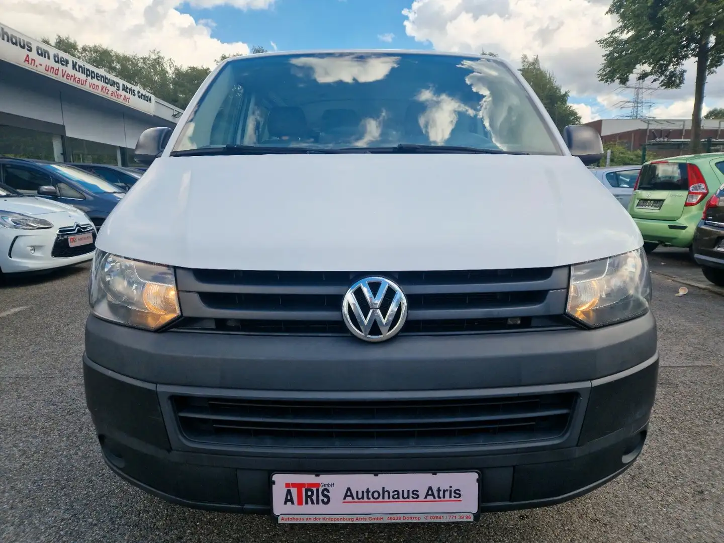 Volkswagen T5 Transporter Kombi Kombi lang Sitzer Blanc - 1