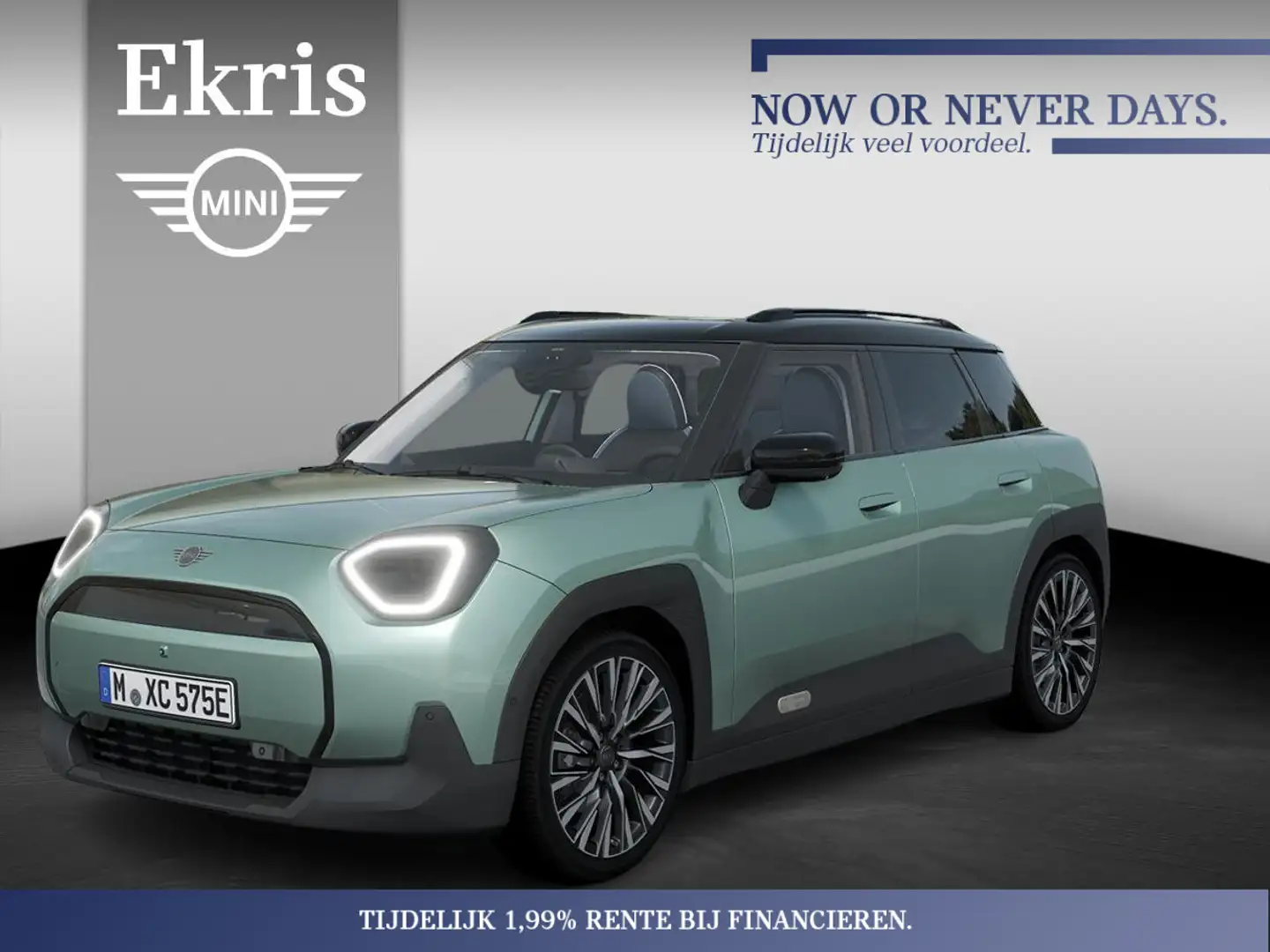 MINI Aceman E Pakket L | Classic Trim | Actie Groen - 1