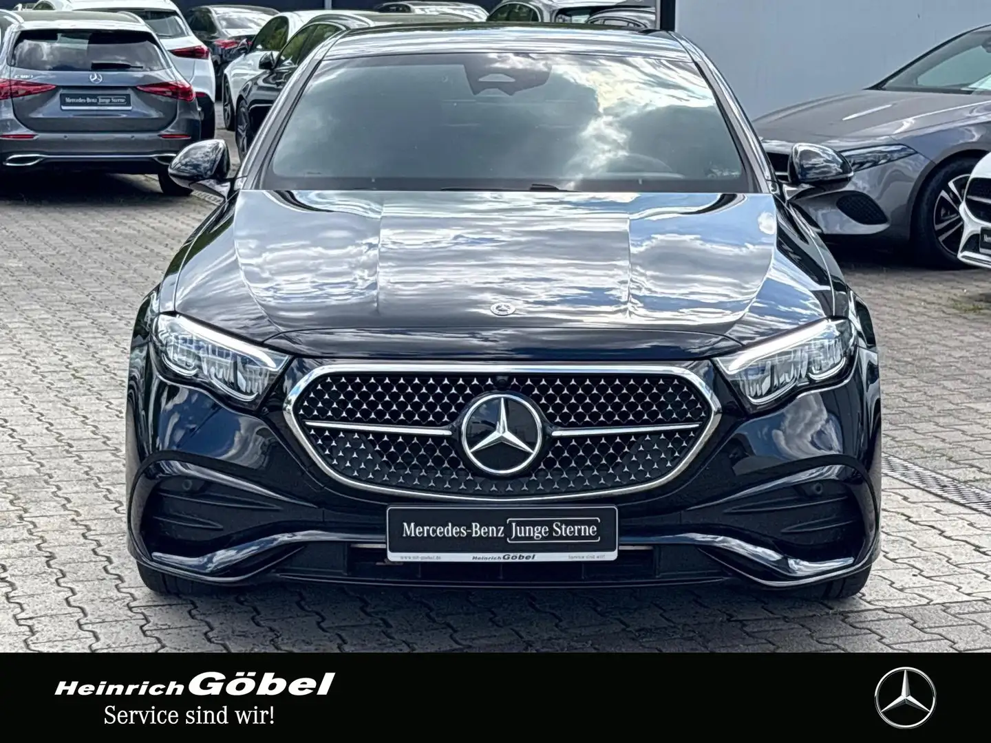 Mercedes-Benz E 220 d AMG-ADV NP WP LED AMB+ KLG VZA DISTO SPI Zwart - 2