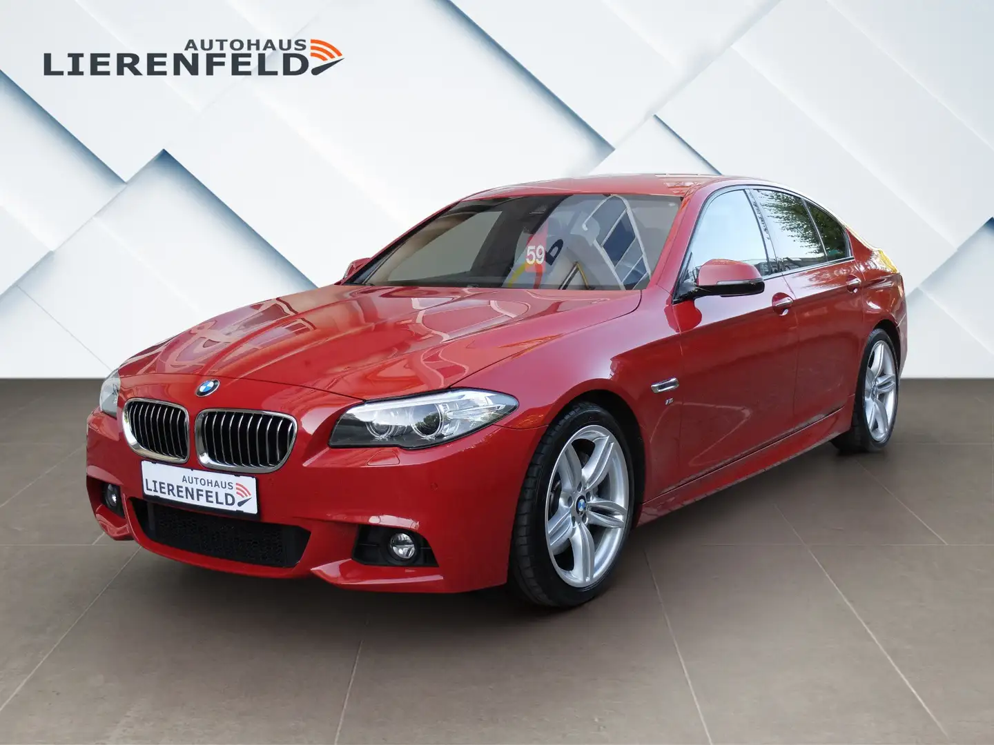BMW 528 i Facelift M Sportpaket einmalige Optik Rot - 1