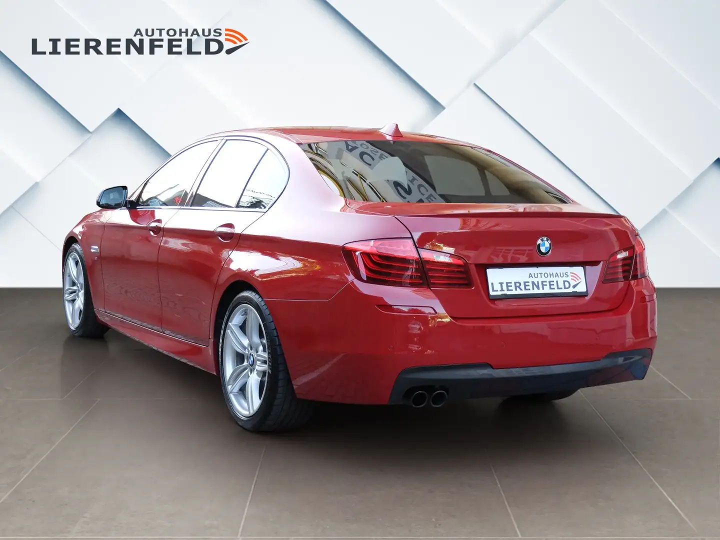BMW 528 i Facelift M Sportpaket einmalige Optik Rot - 2