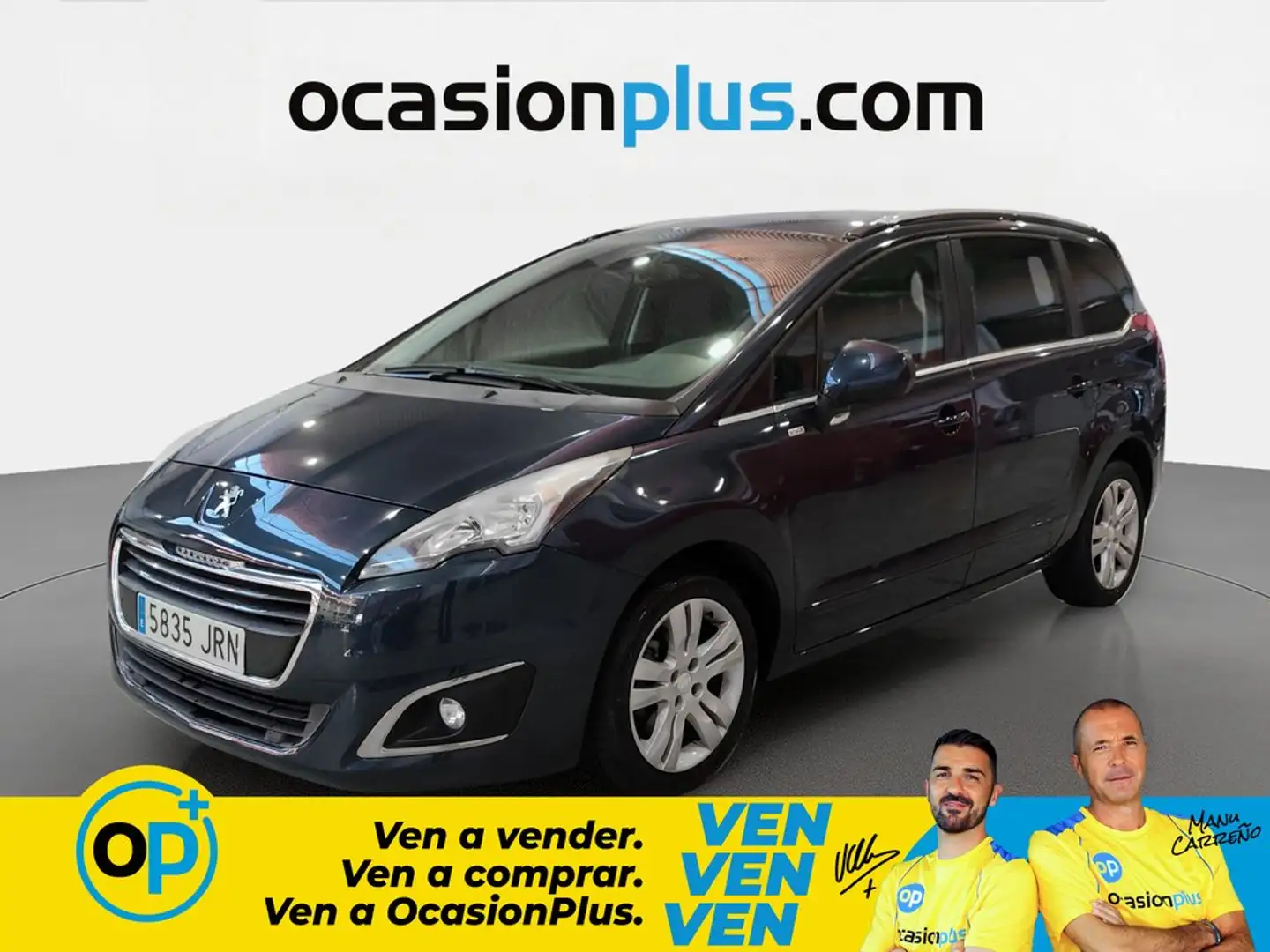 Peugeot 5008 1.6 BlueHDi Style 7 pl. 120 Azul - 1