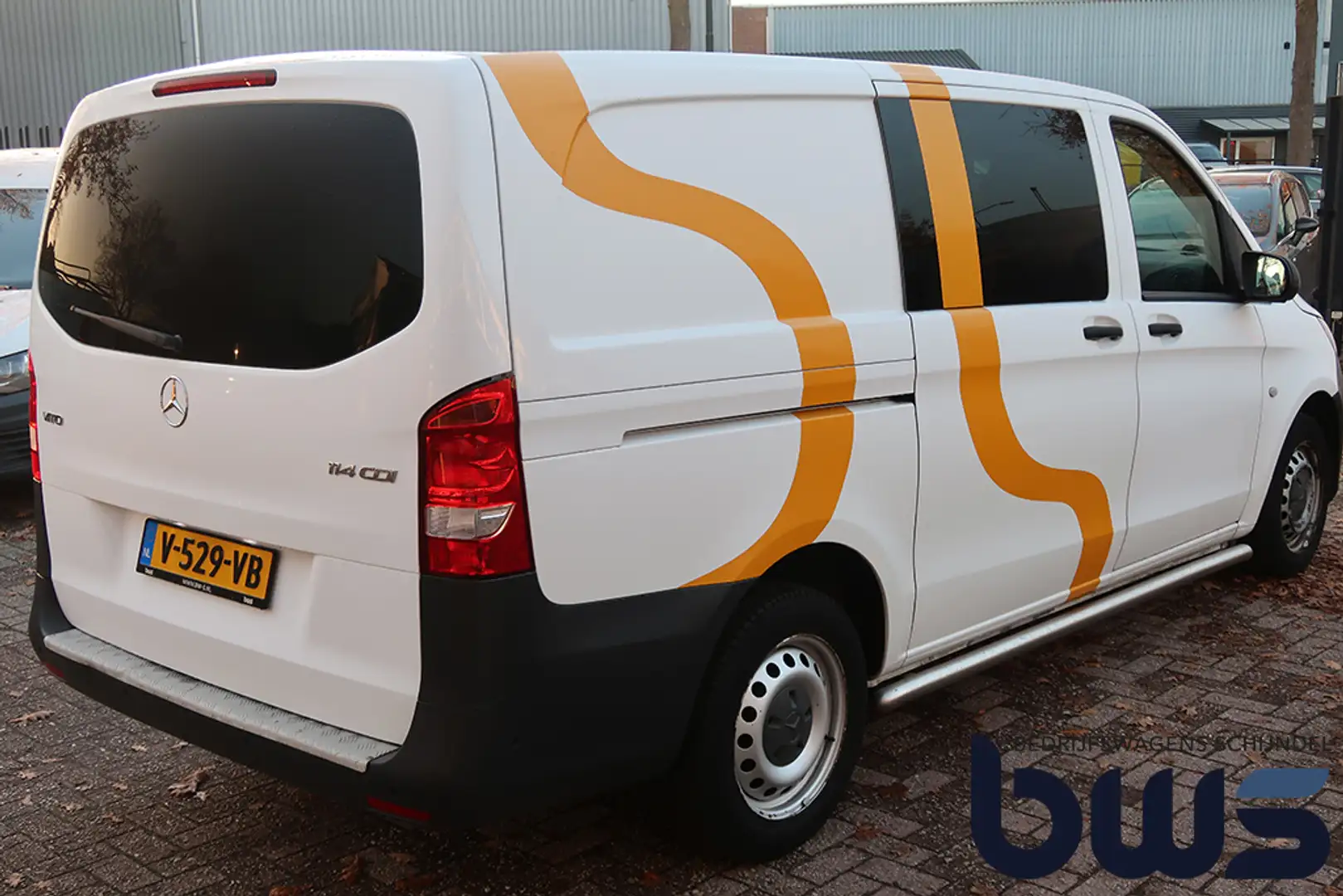 Mercedes-Benz Vito 114 CDI Lang Airco / Navi / Cruise / Automaat Weiß - 2