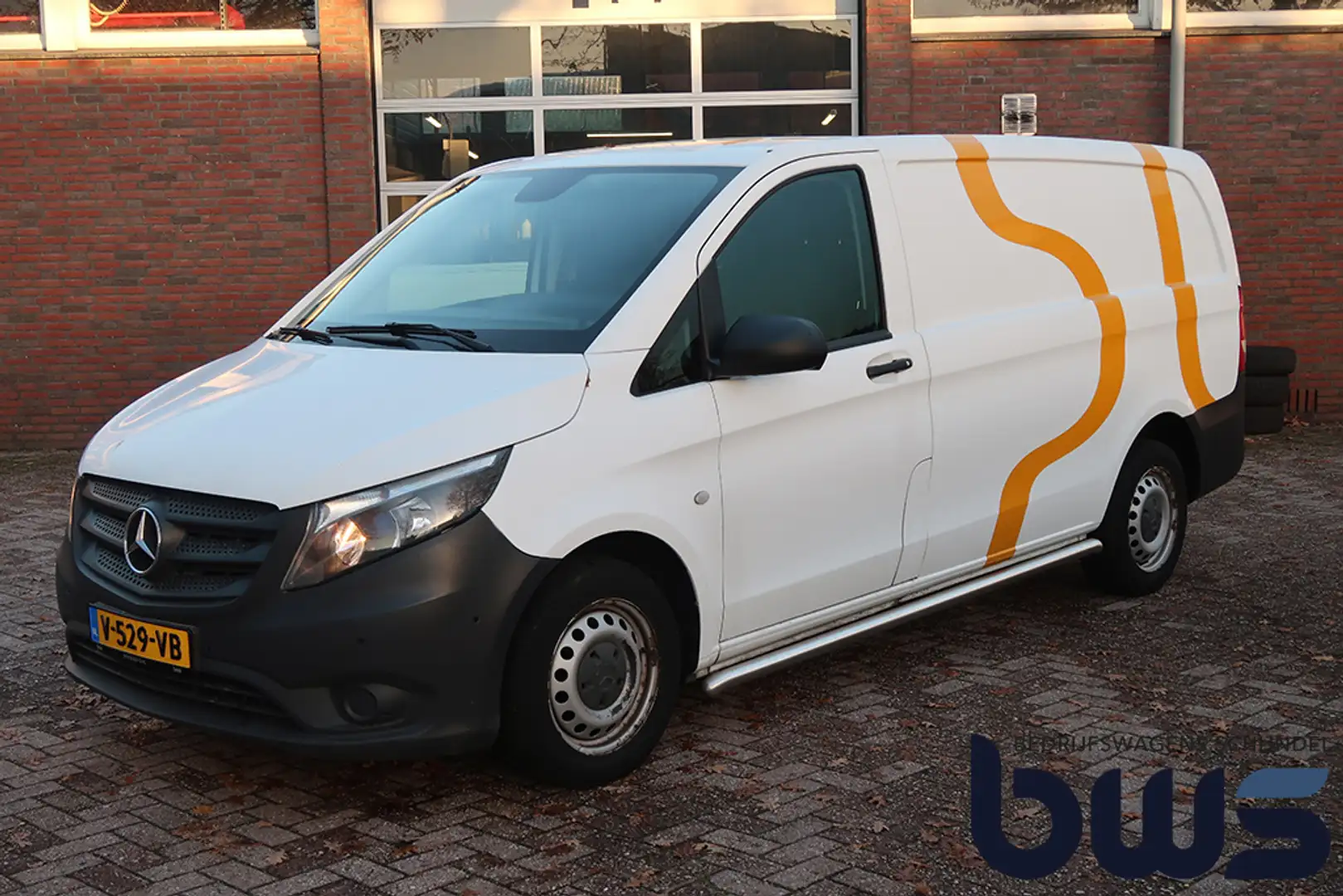 Mercedes-Benz Vito 114 CDI Lang Airco / Navi / Cruise / Automaat Weiß - 1