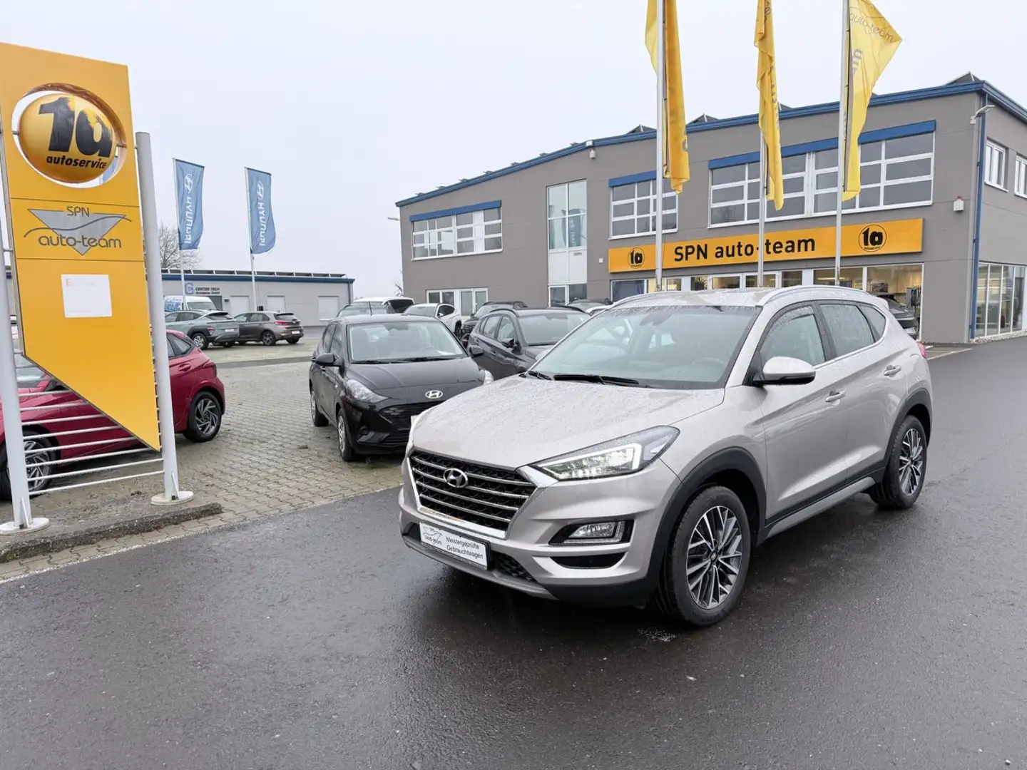 Hyundai TUCSON Style 4WD DCT NAVI/KAMERA/SHZ Blanc - 1